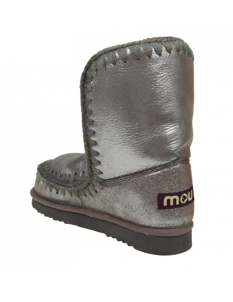 metallic mou boots