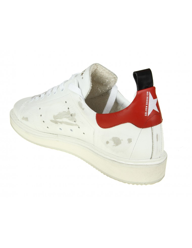 sneakers starter in pelle di vitello