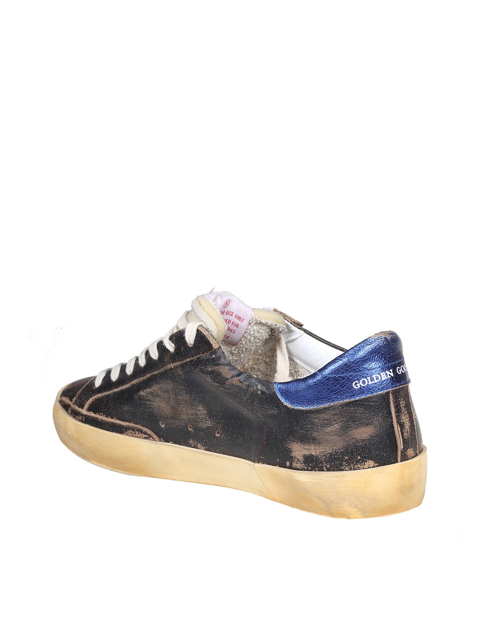 superstar python-print leather sneakers