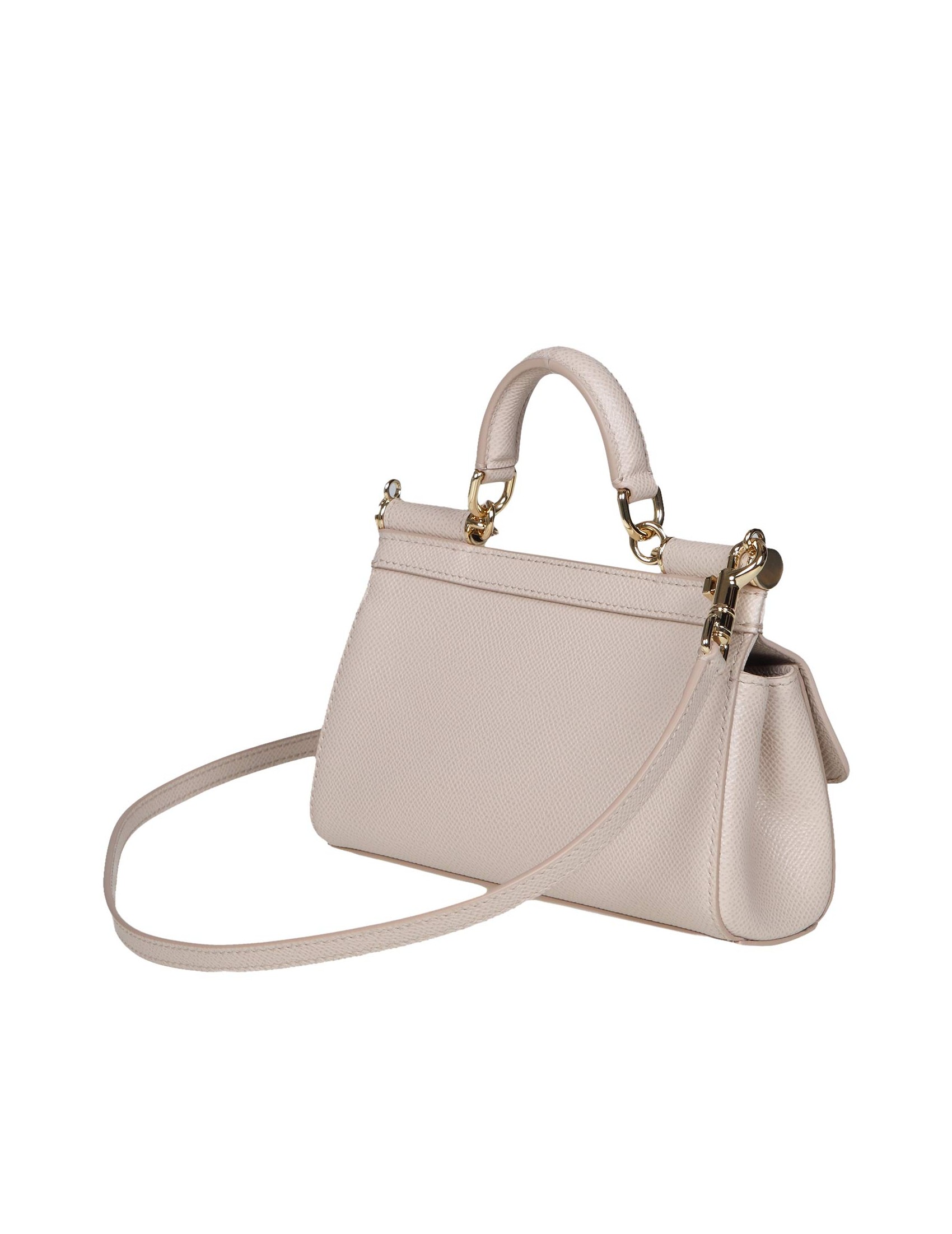 Small Sicily Bag In Dauphine Calfskin by Dolce & Gabbana at
