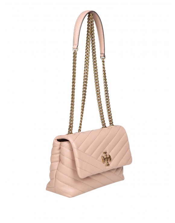 TORY BURCH KIRA CHEVRON SMALL LEATHER BAG