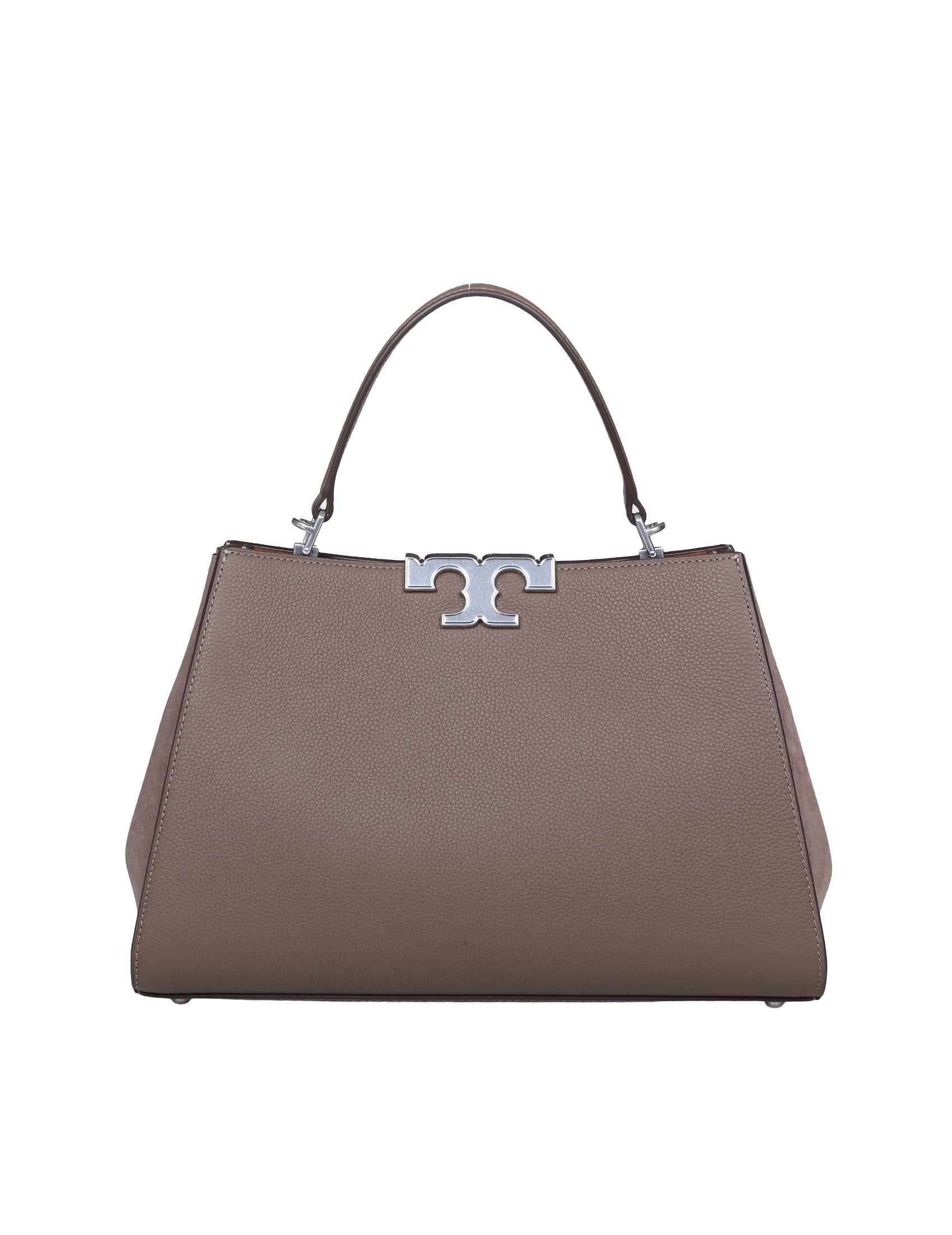 TORY BURCH ELEANOR PEBBLED IN LEATHER WILD