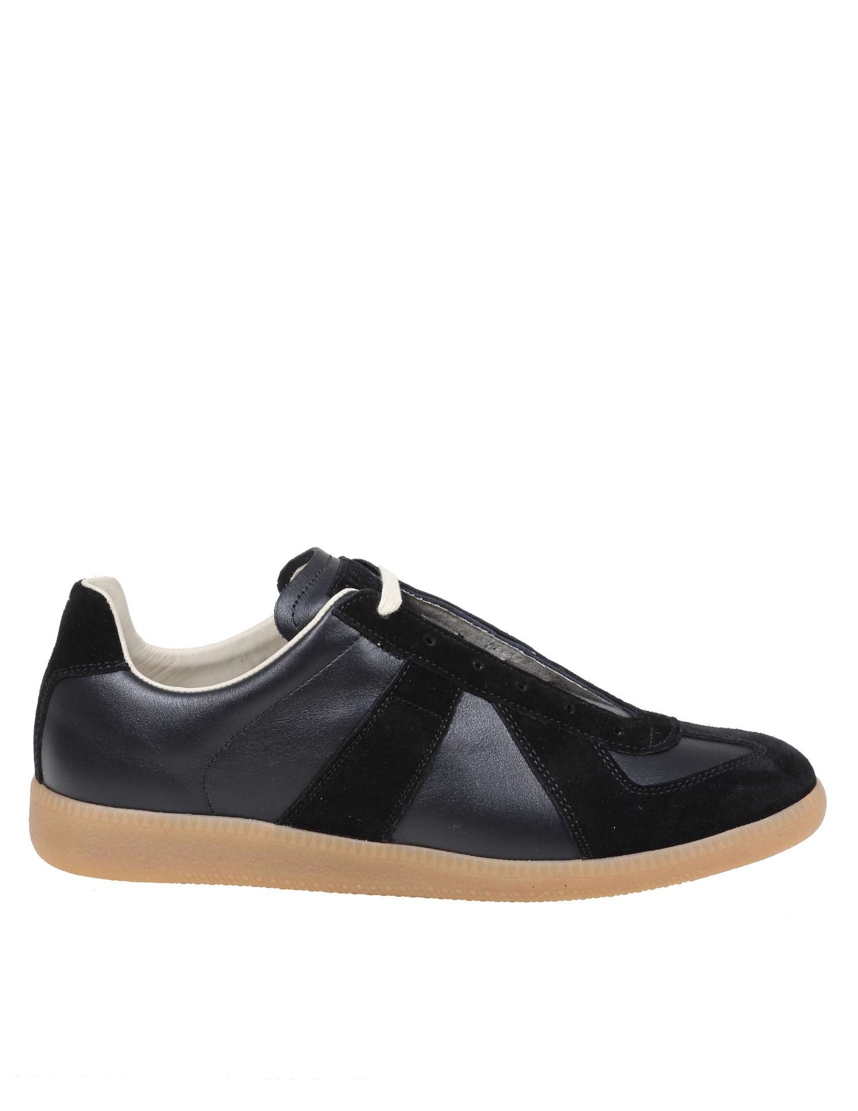 Maison margiela hot sale suede sneakers