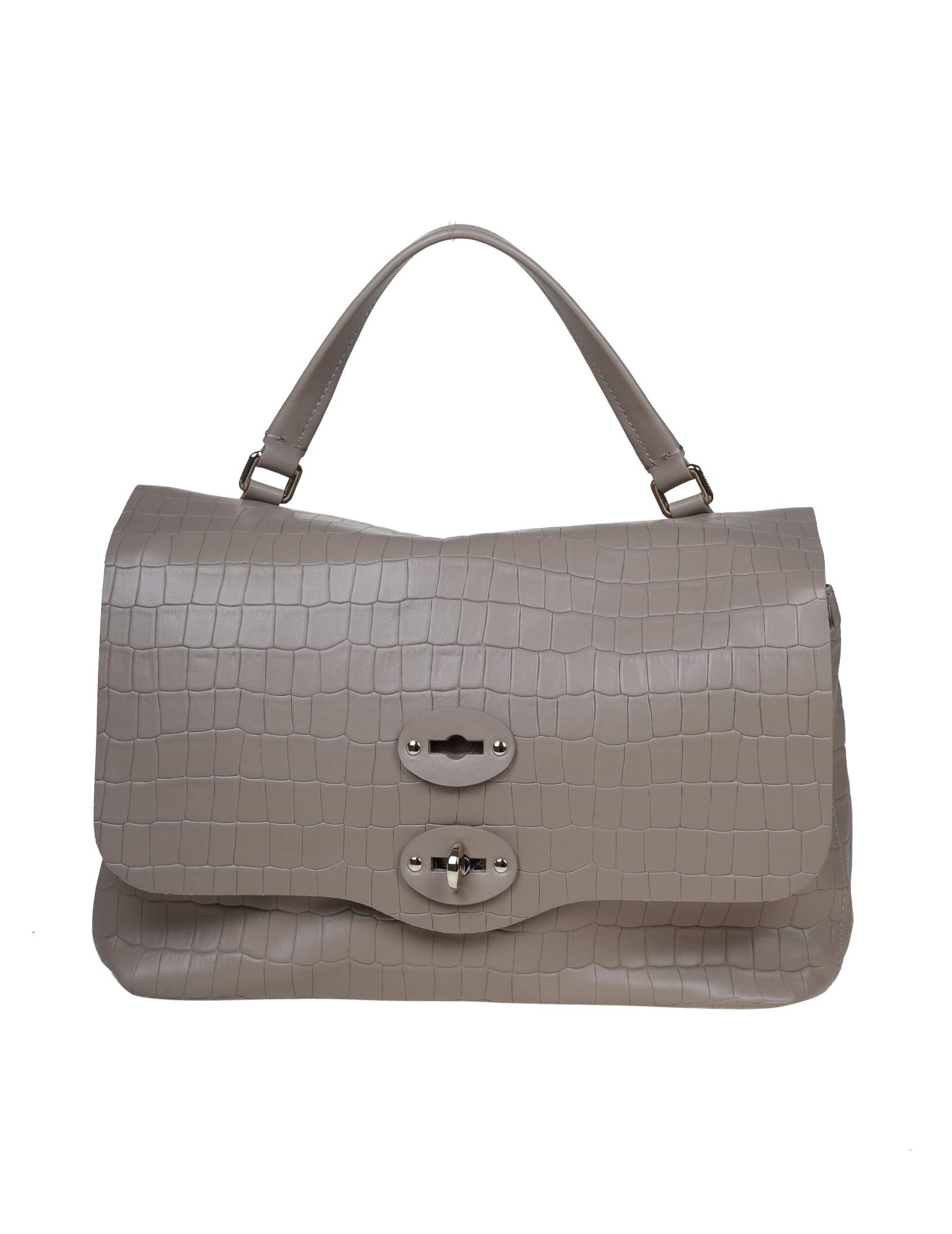 ZANELLATO POSTINA S CAYMAN IN COCONUT PRINT LEATHER