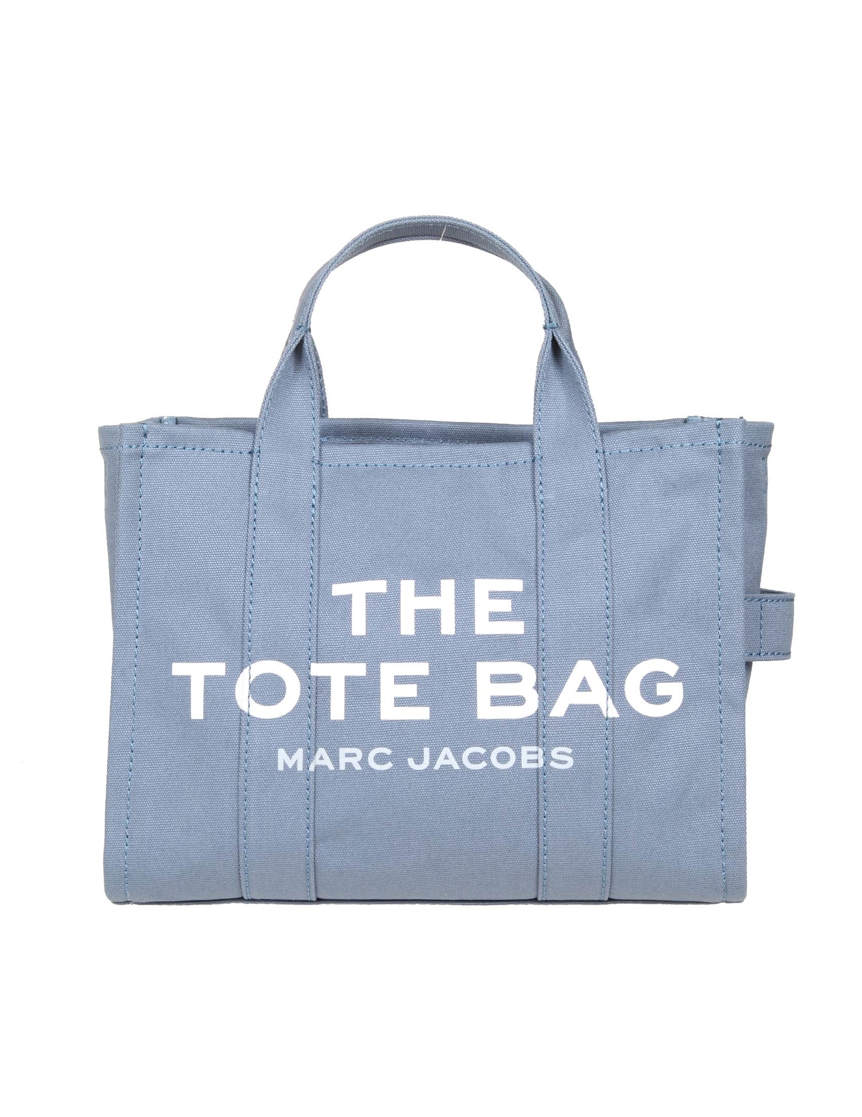 MARC JACOBS BORSA A MANO IN CANVAS COLORE BLU DENIM