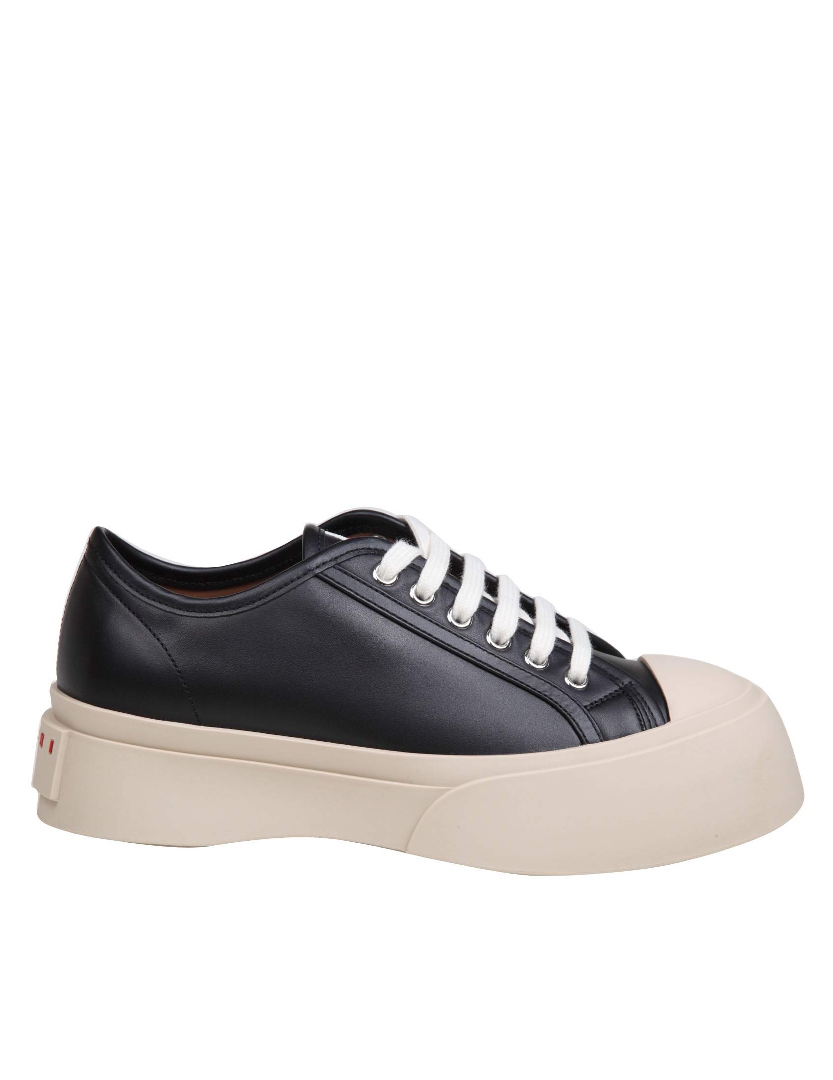 MARNI SNEAKERS PABLO IN NAPPA COLORE NERO CON LOGO