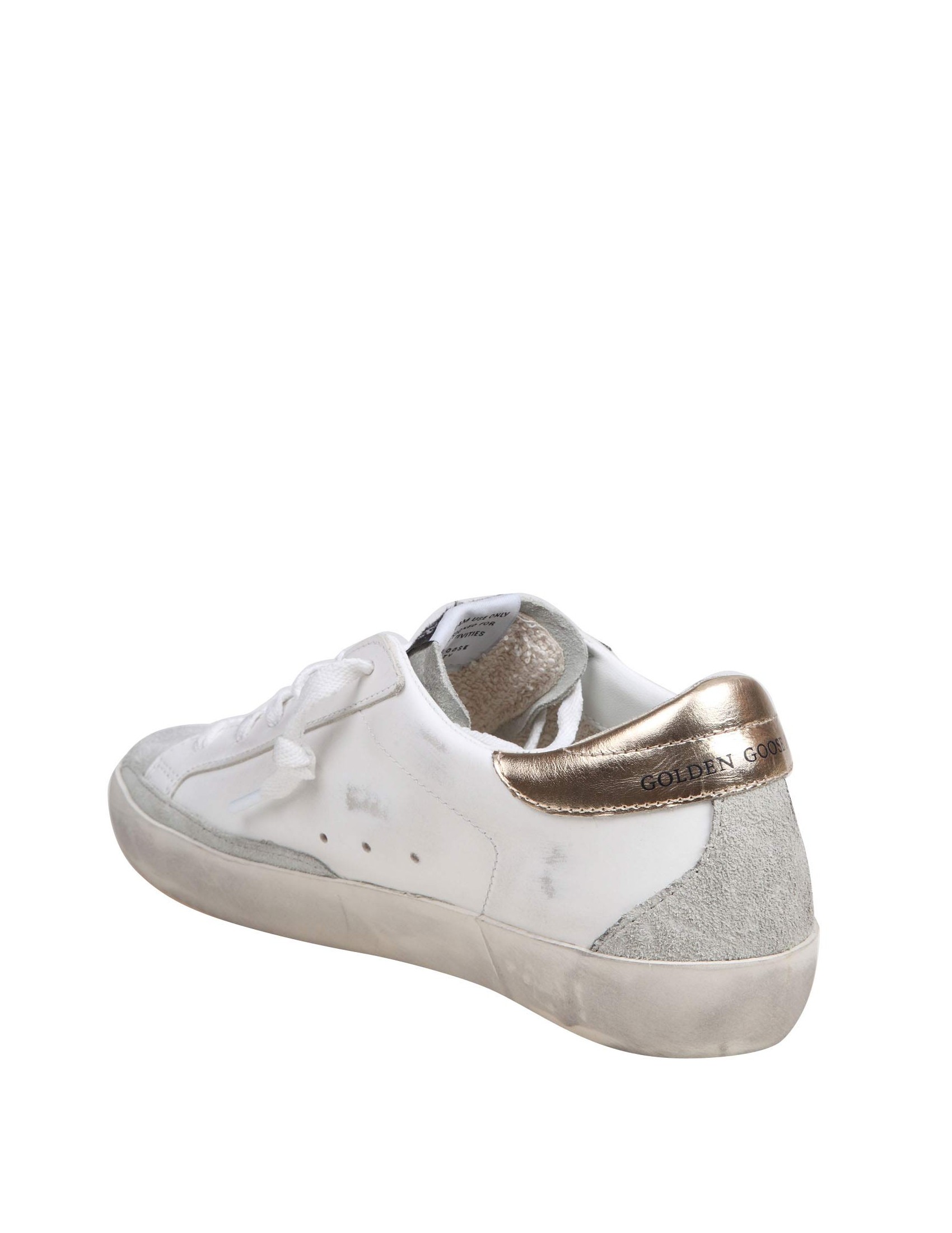 GOLDEN GOOSE SNEAKERS SUPER STAR IN PELLE E CAMOSCIO CON CRIATALLI