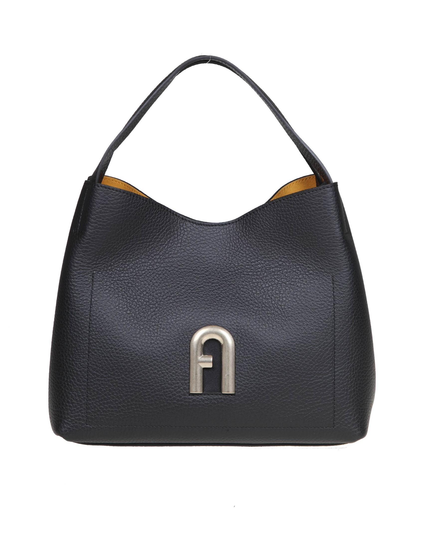 FURLA PRIMULA S IN BLACK LEATHER