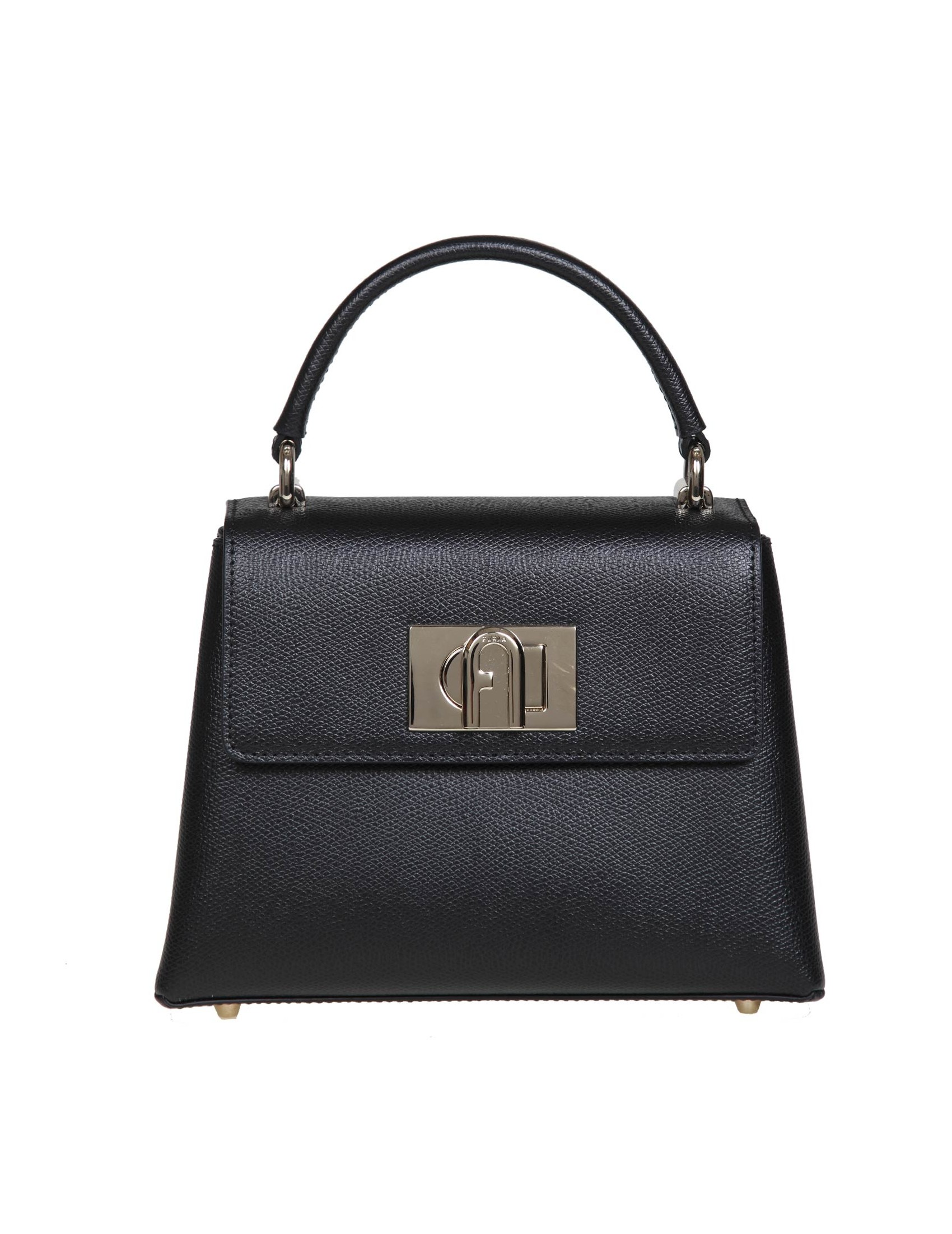 FURLA 1927 MINI IN LEATHER COLOR BLACK