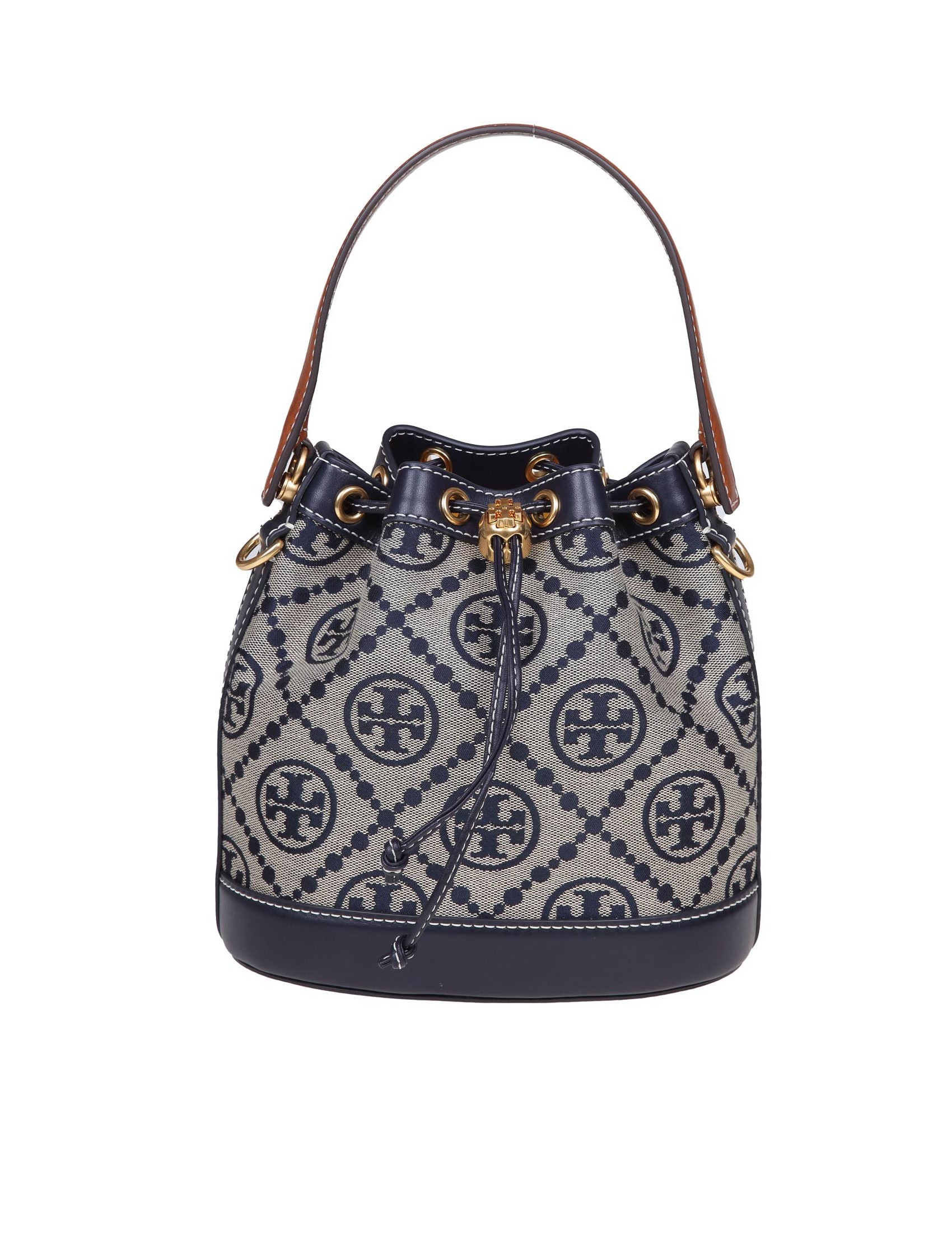 TORY BURCH BORSA SECCHIELLO T IN JAQUARD MONOGRAM