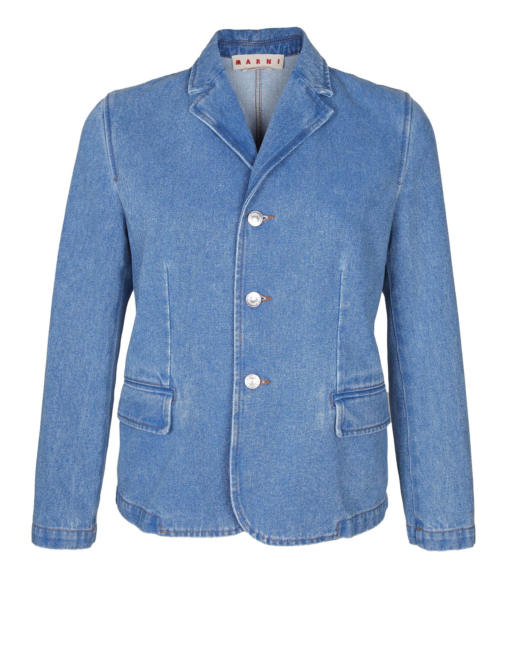 MARNI DENIM JACKET COLOR BLUE JEANS