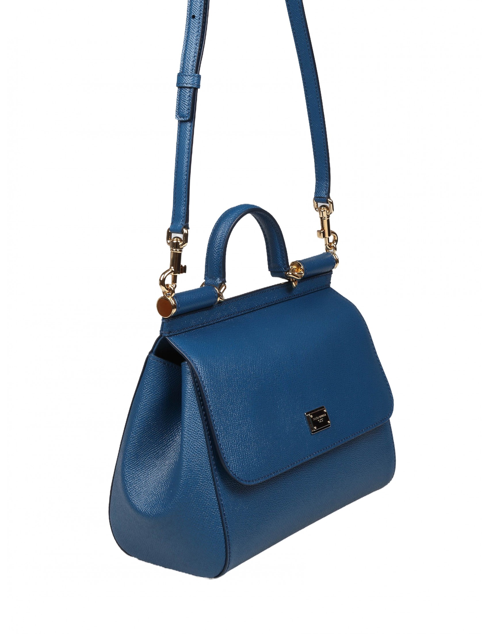 Medium sicily handbag in dauphine leather sale