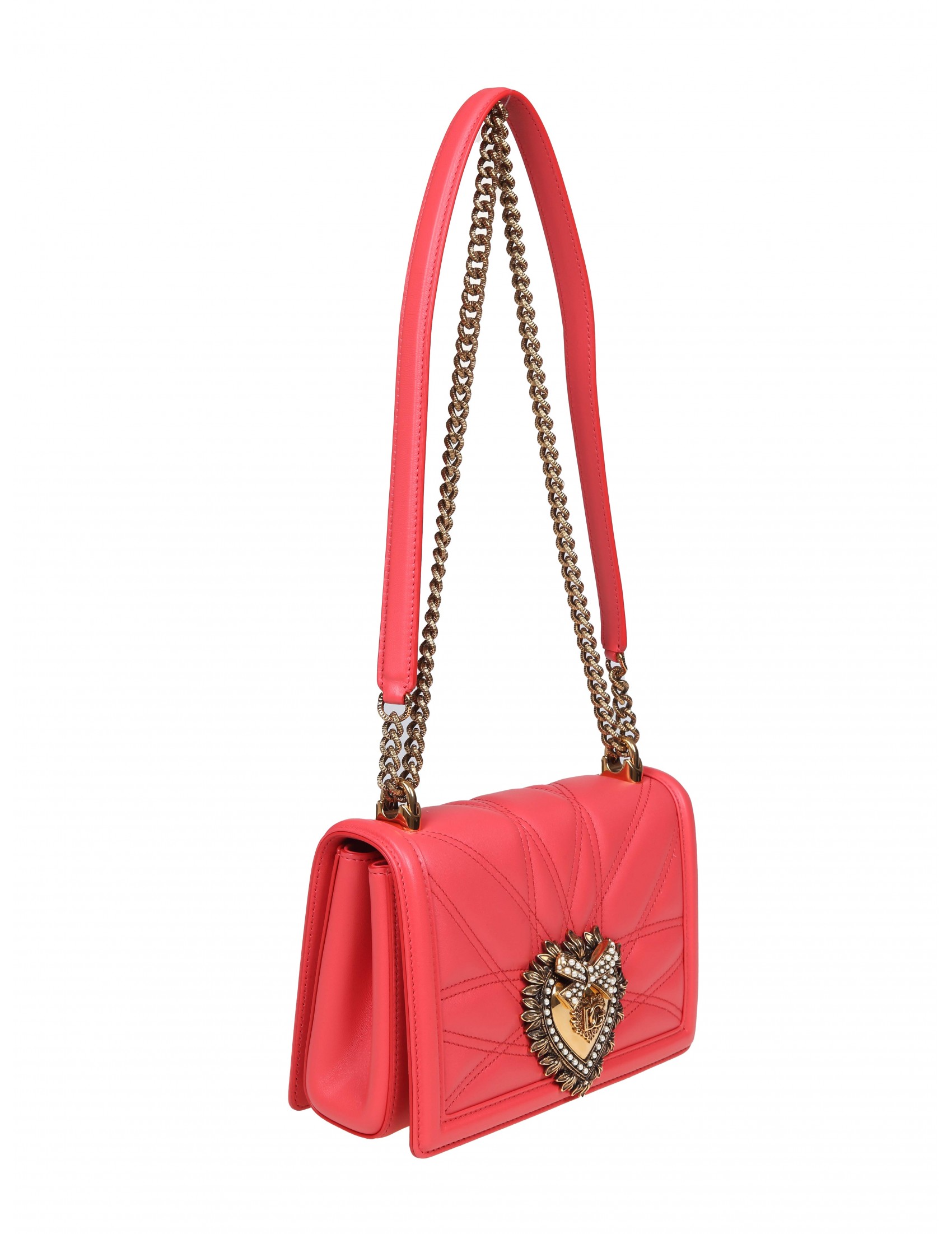 Medium devotion bag in quilted nappa leather outlet