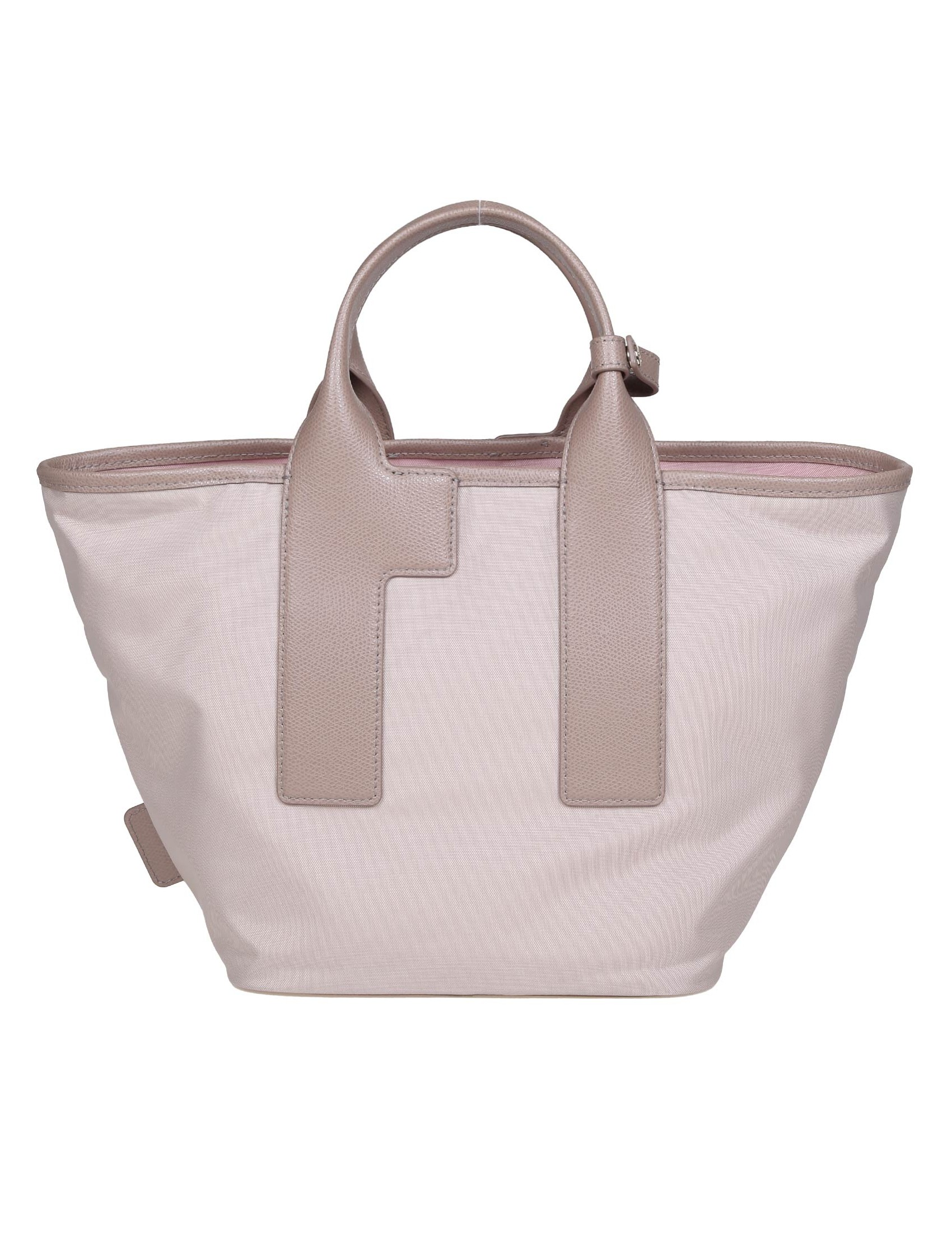 FURLA BORSA A MANO PIUMA M TOTE IN NYLON COLORE BEIGE