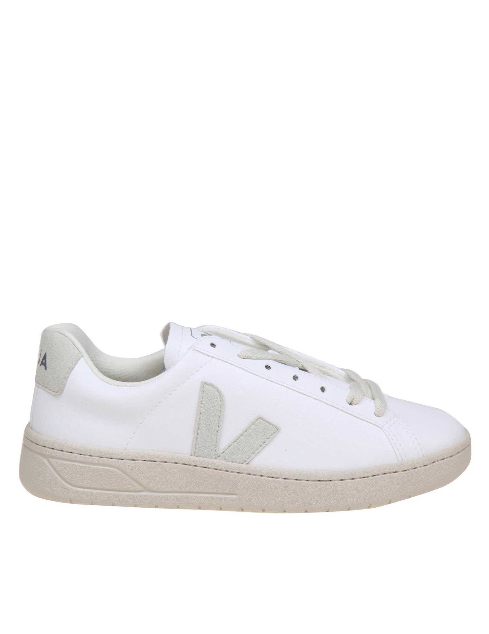 VEJA SNEAKERS URCA IN COTONE SPALMATO COLORE BIANCO