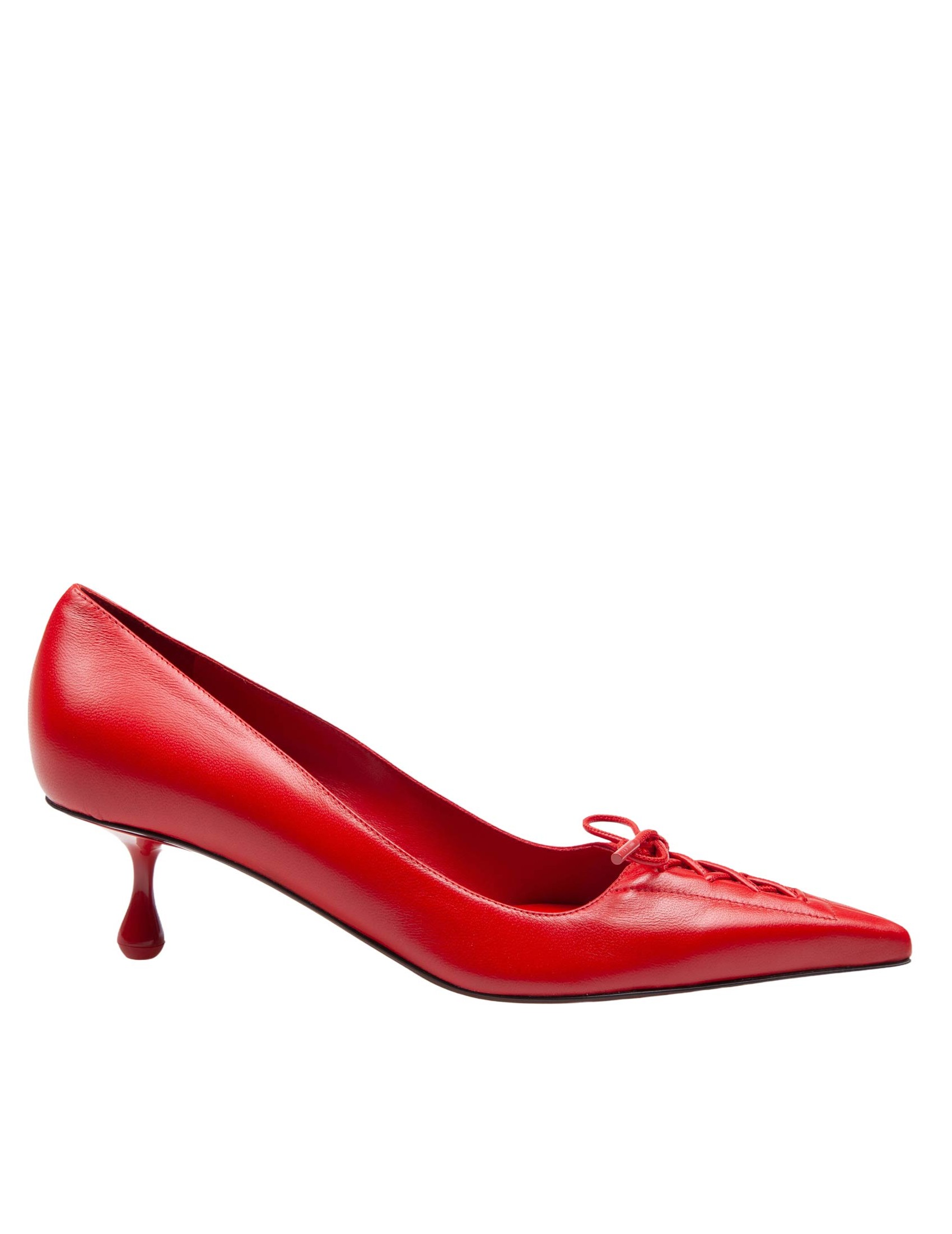 JIMMY CHOO SCARLETT 50 DECOLLETE RED COLOR