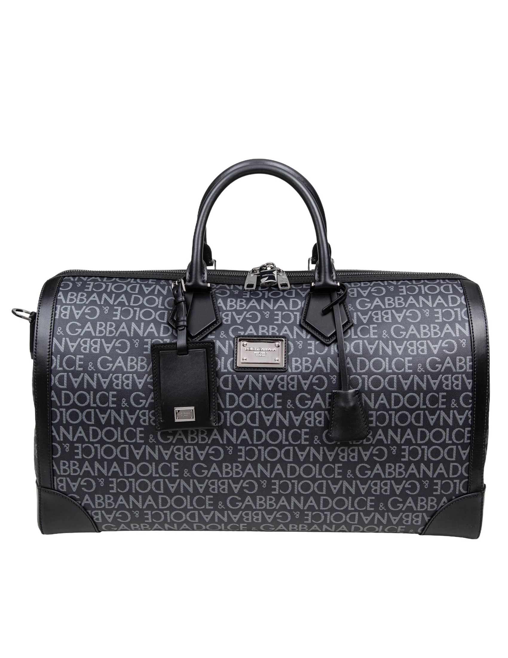 DOLCE E GABBANA LOGO JACQUARD BAG