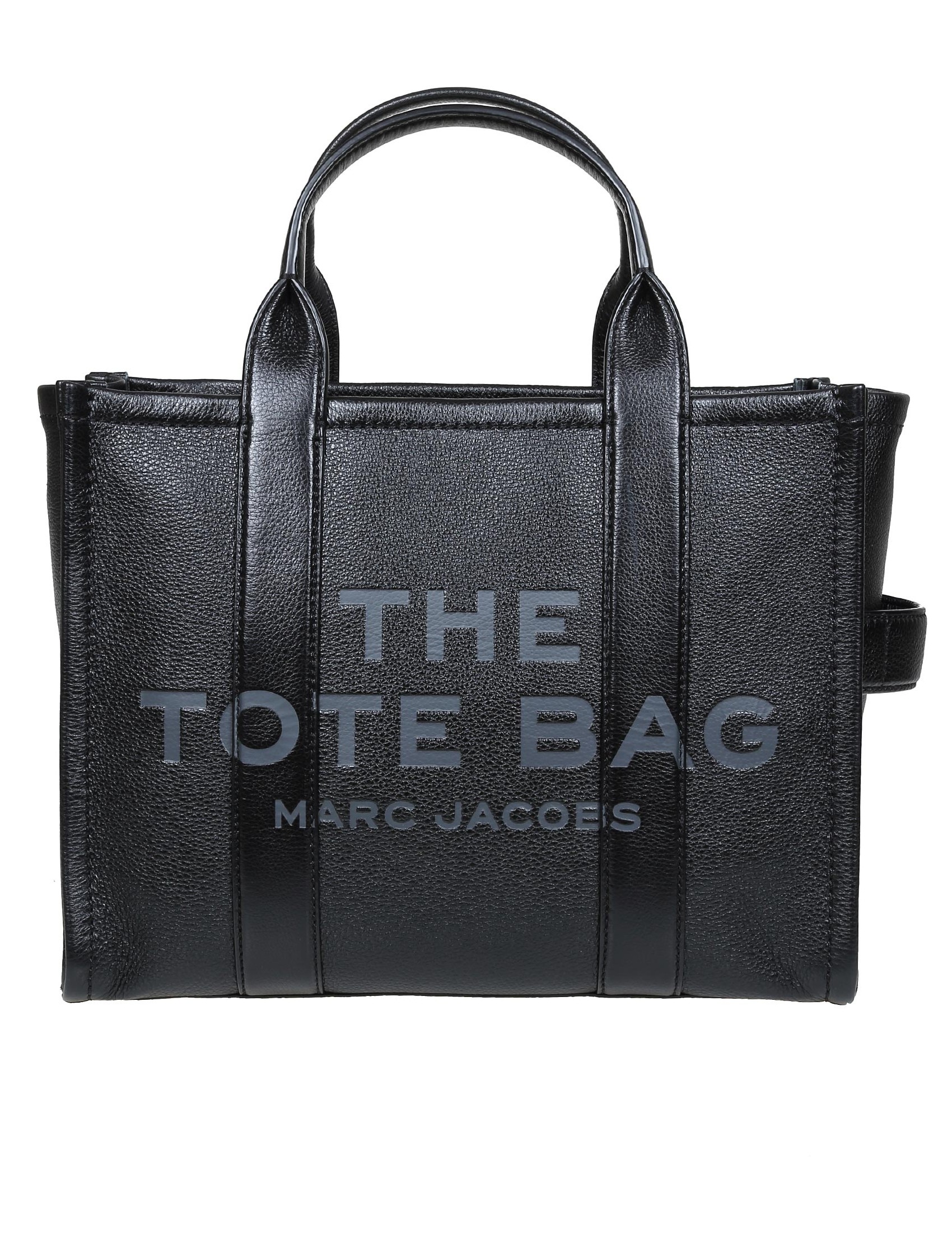 MARC JACOBS MEDIUM TOTE IN PELLE COLORE NERO