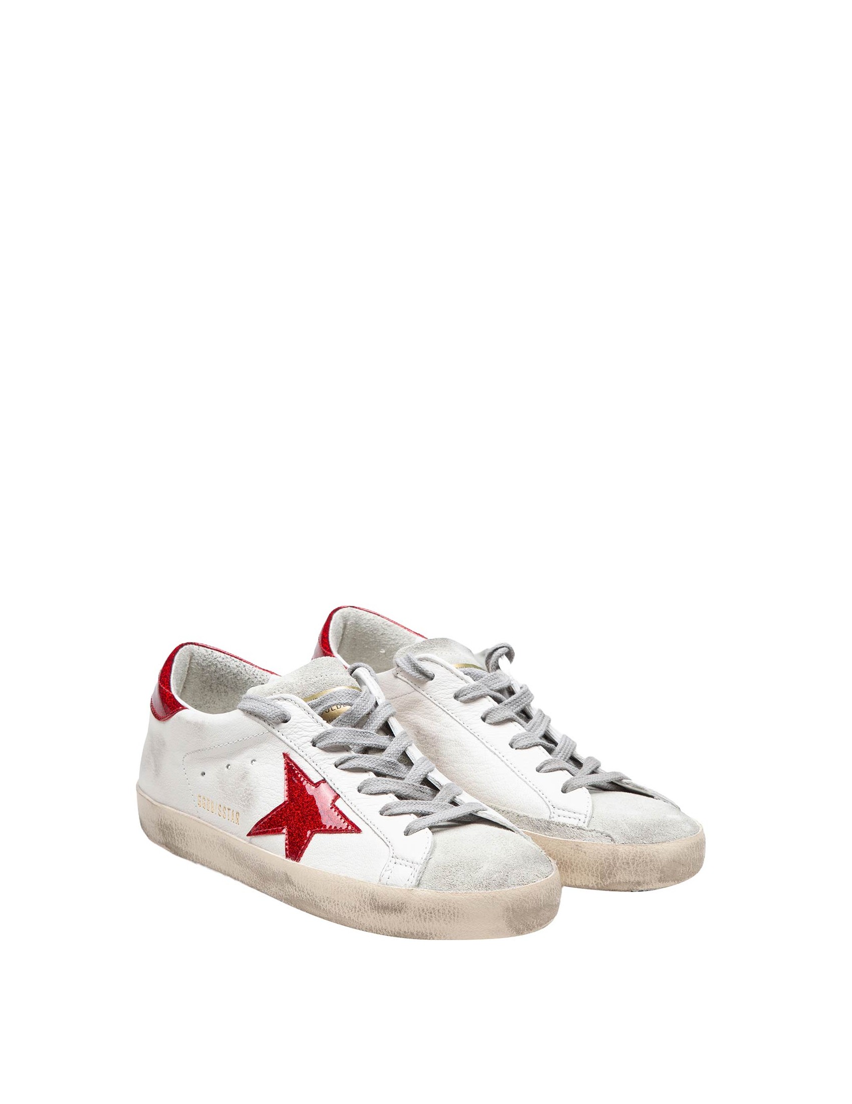 Scarpe golden goose uomo rosso online