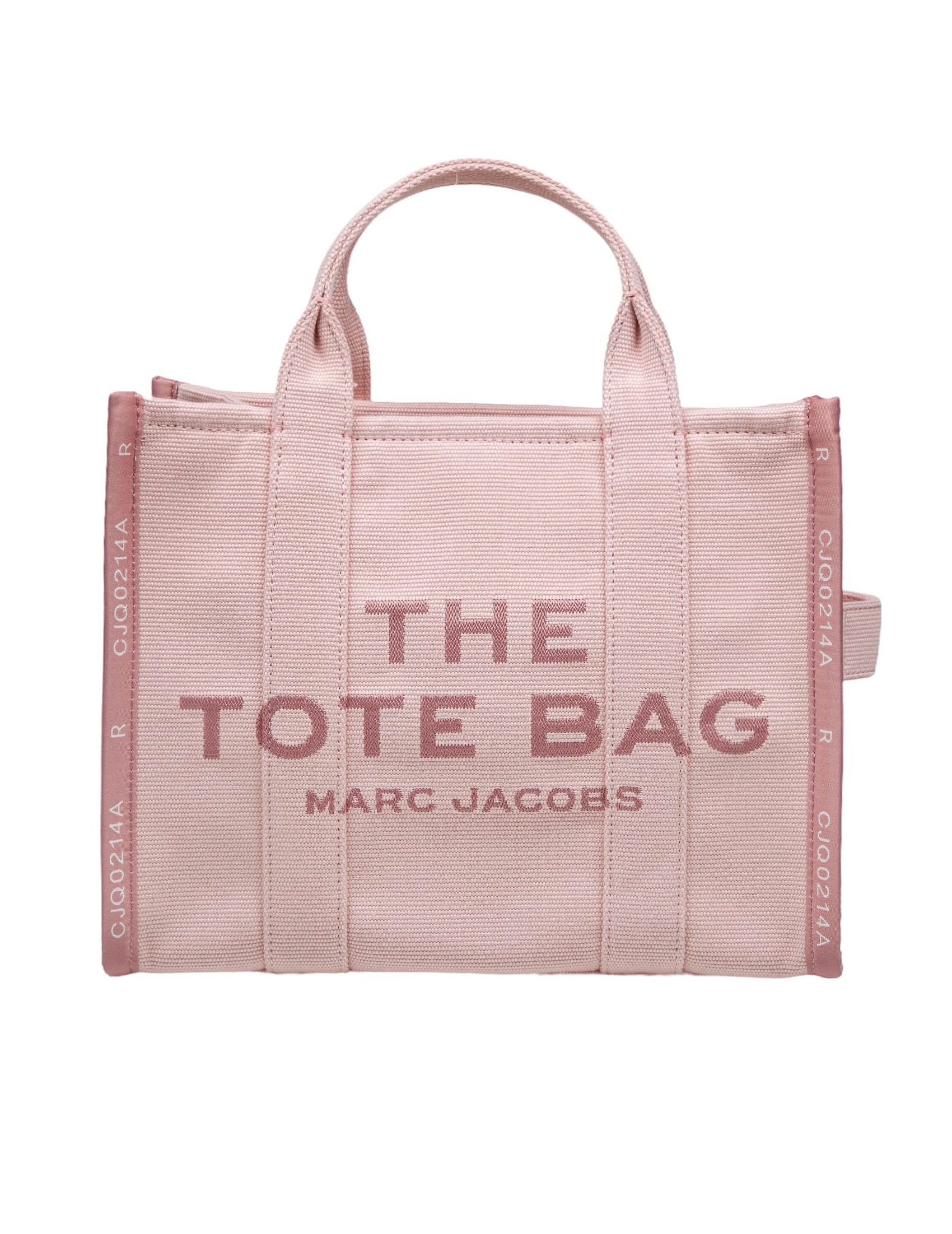 MARC JACOBS THE MEDIUM TOTE IN JACQUARD COLORE ROSA