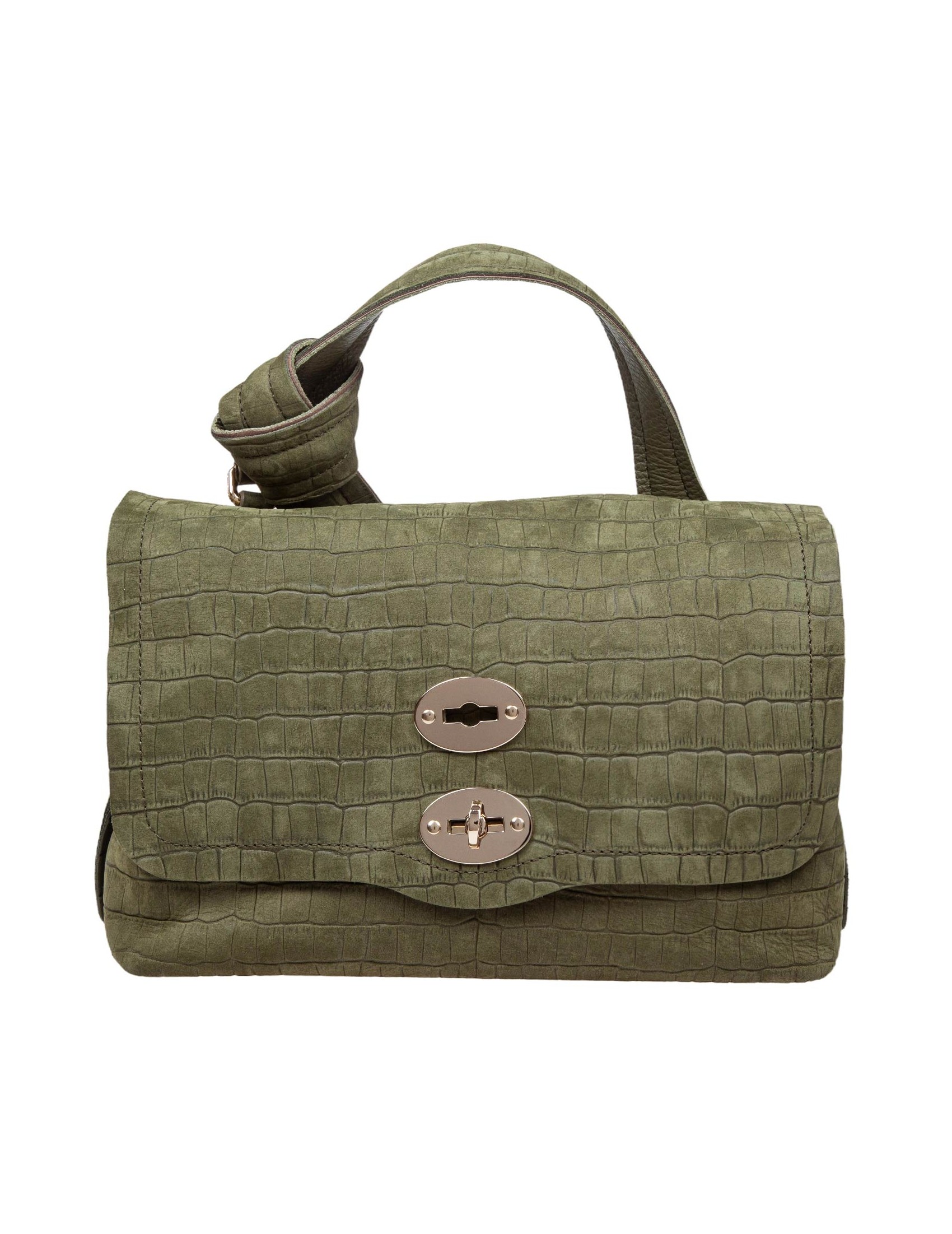 ZANELLATO POSTINA CAIMAN S IN GREEN NUBUCK