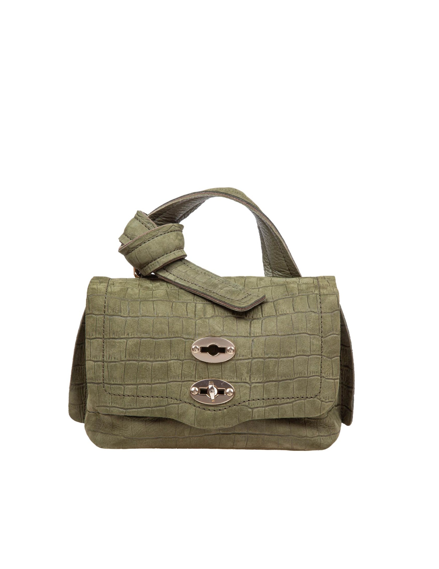 ZANELLATO POSTINA CAIMAN BABY IN NABUK COLORE VERDE