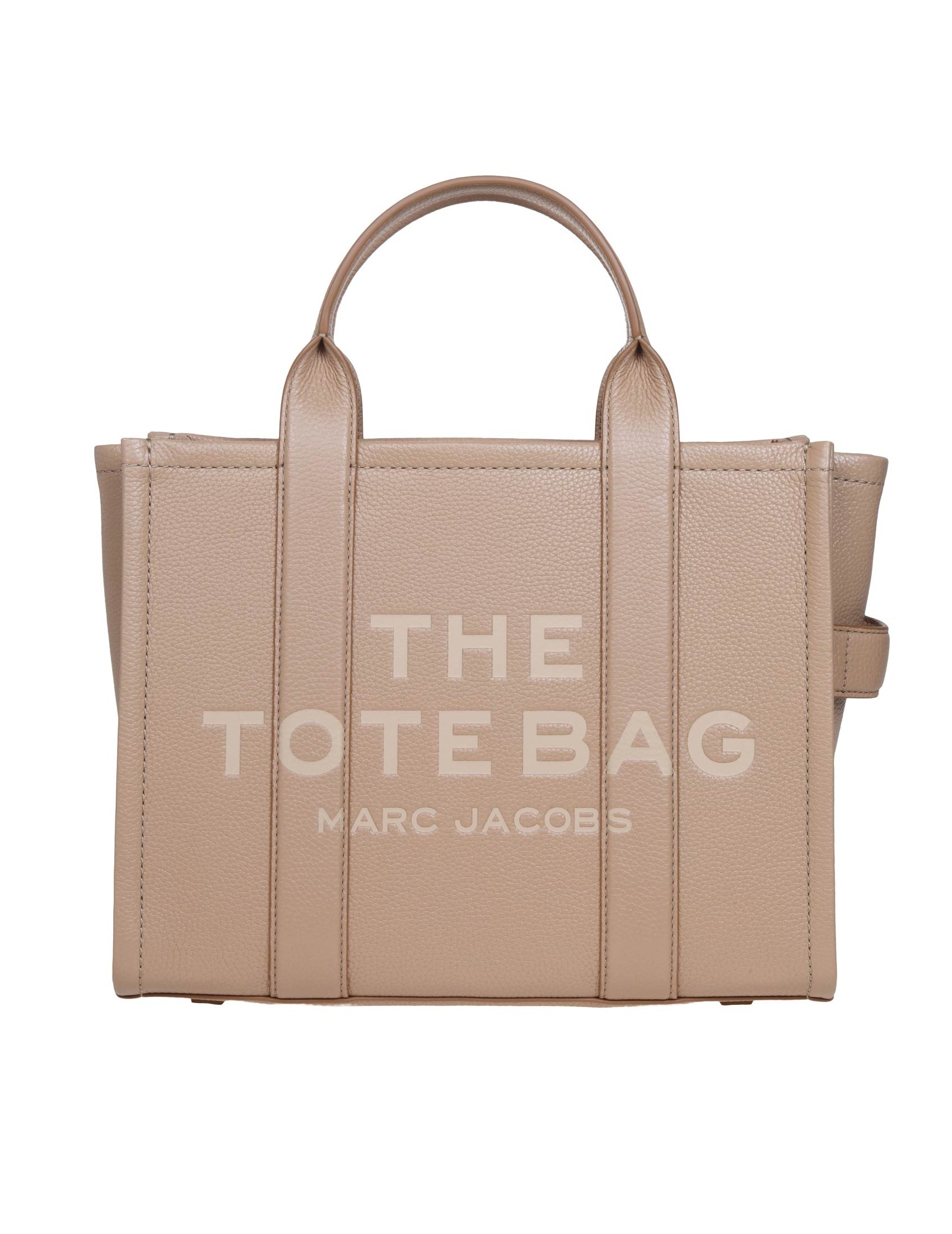 MARC JACOBS MEDIUM TOTE IN PELLE CAMEL