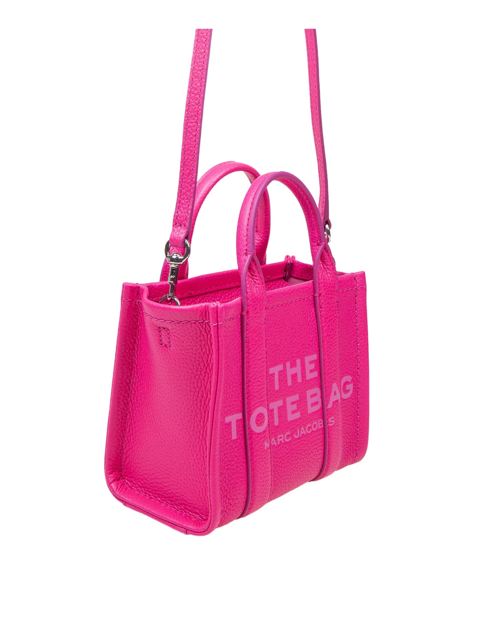 MARC JACOBS THE MINI TOTE COLOR FUCHSIA