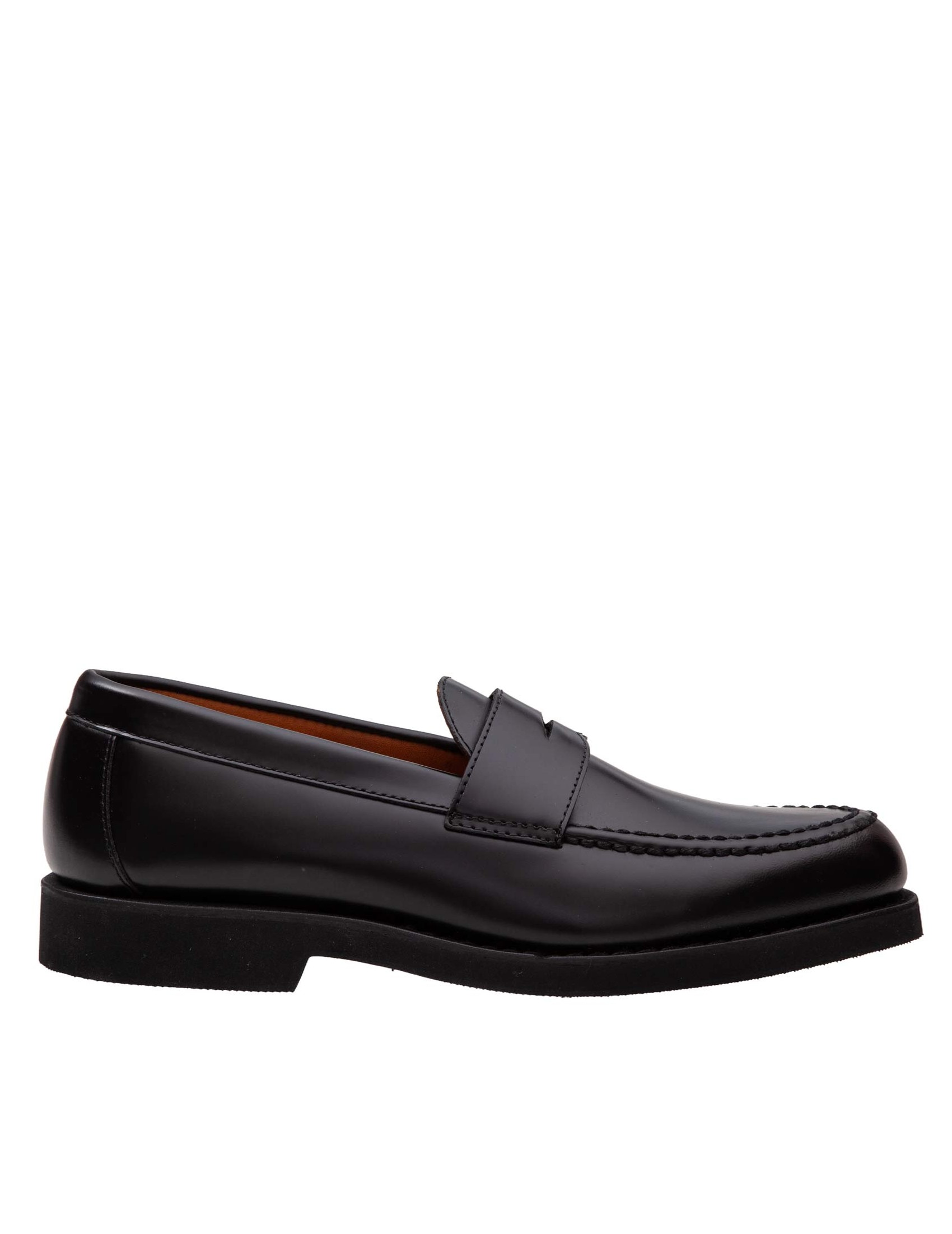 SEBAGO MOCASSINO RYAN BRUSHED PO IN PELLE COLORE NERO