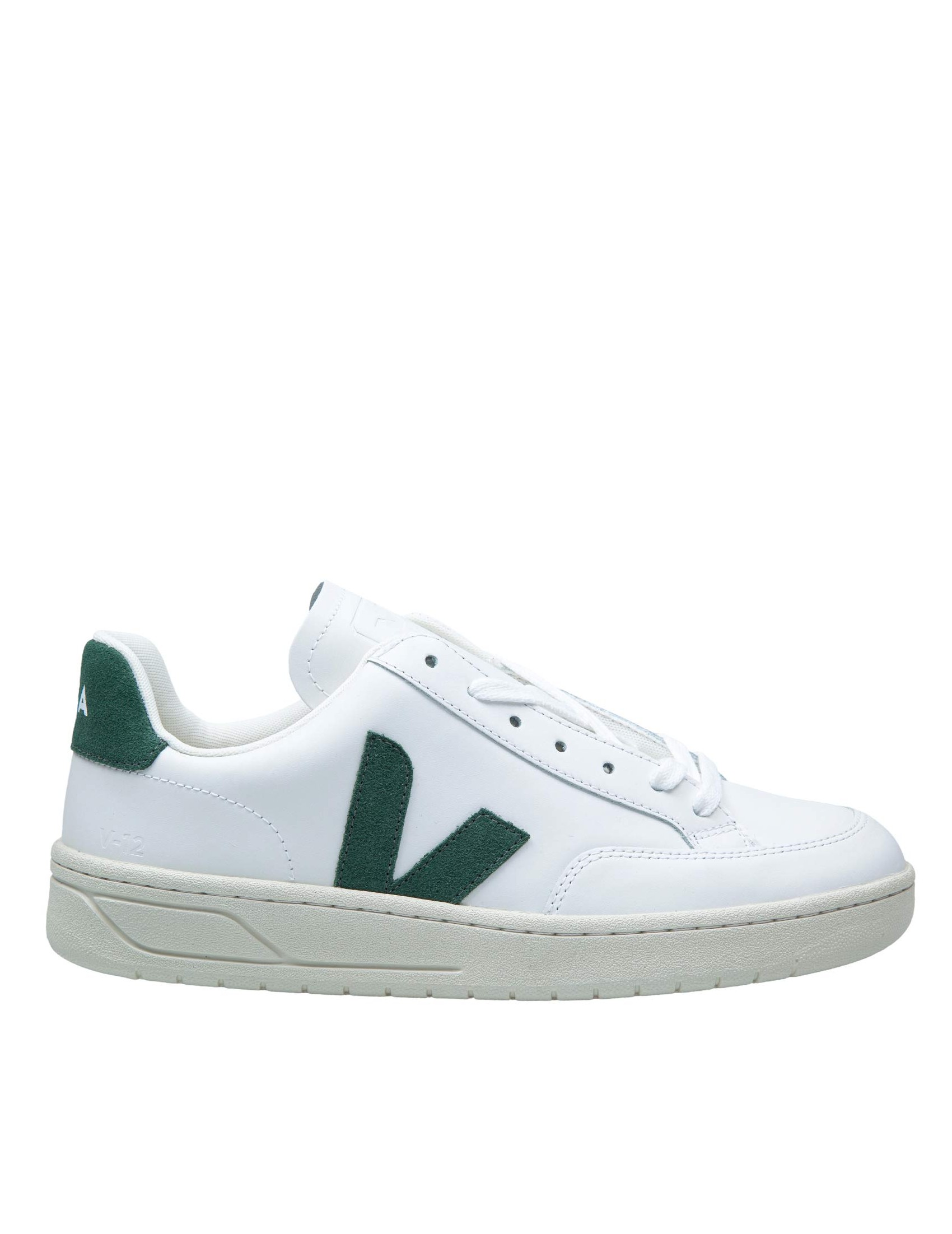 VEJA SNEAKERS URCA IN PELLE E CAMOSCIO COLORE BIANCO E VERDE