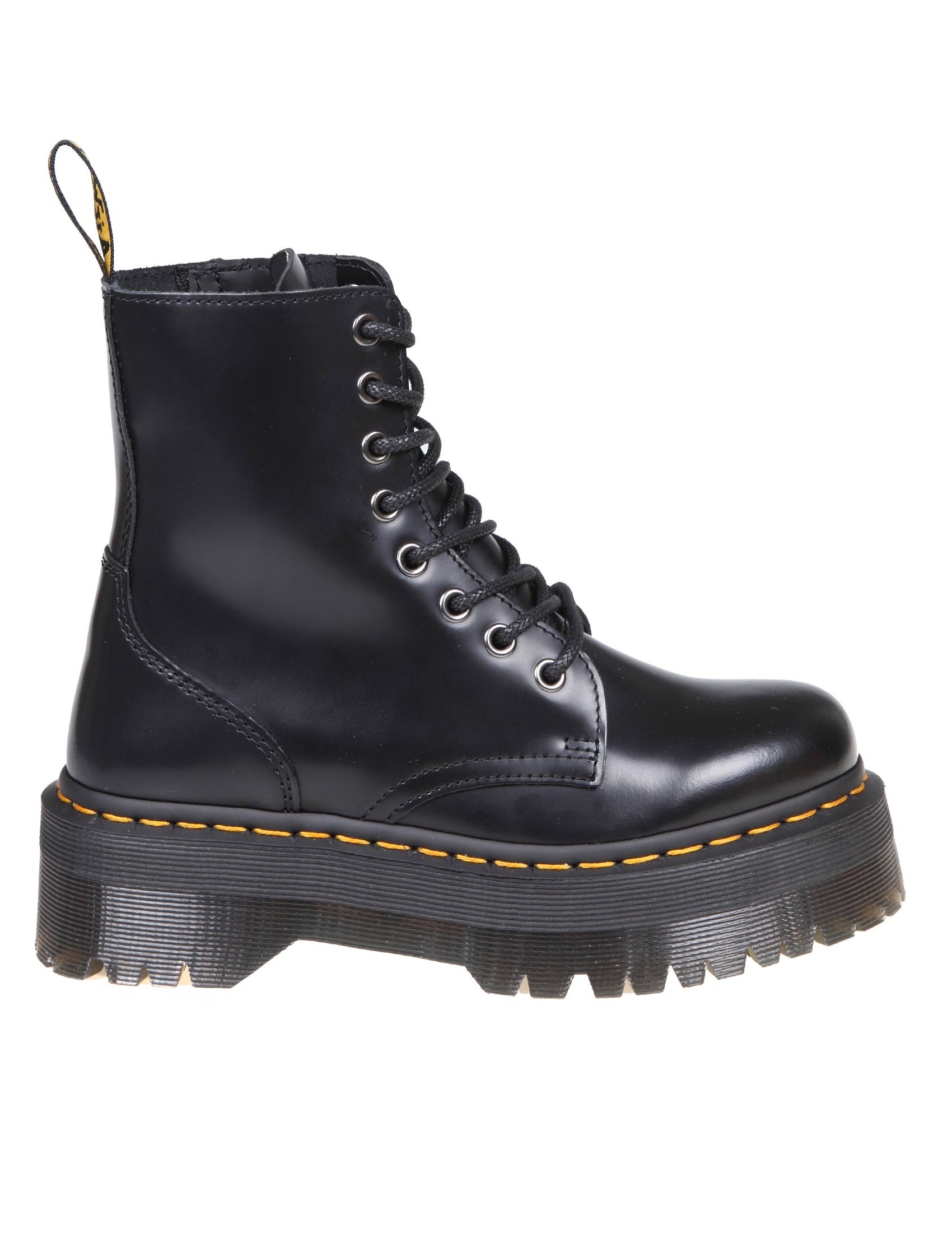 DR. MARTENS AUDRICK CHELSEA PLATFORM BOOTS IN LEATHER