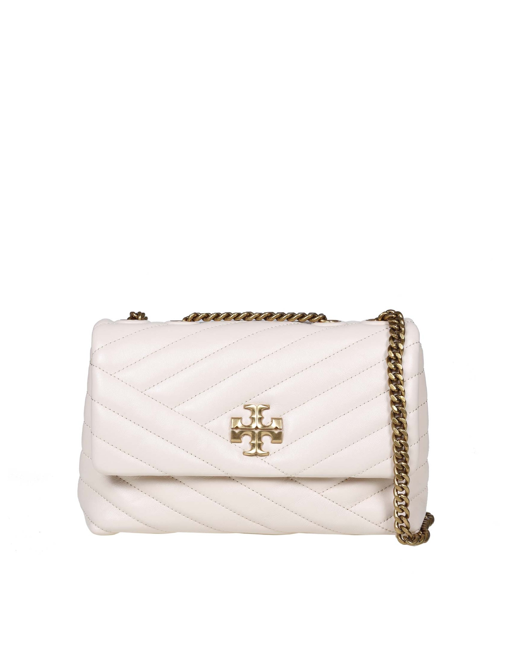 TORY BURCH BORSA KIRA CHEVRON SMALL IN PELLE