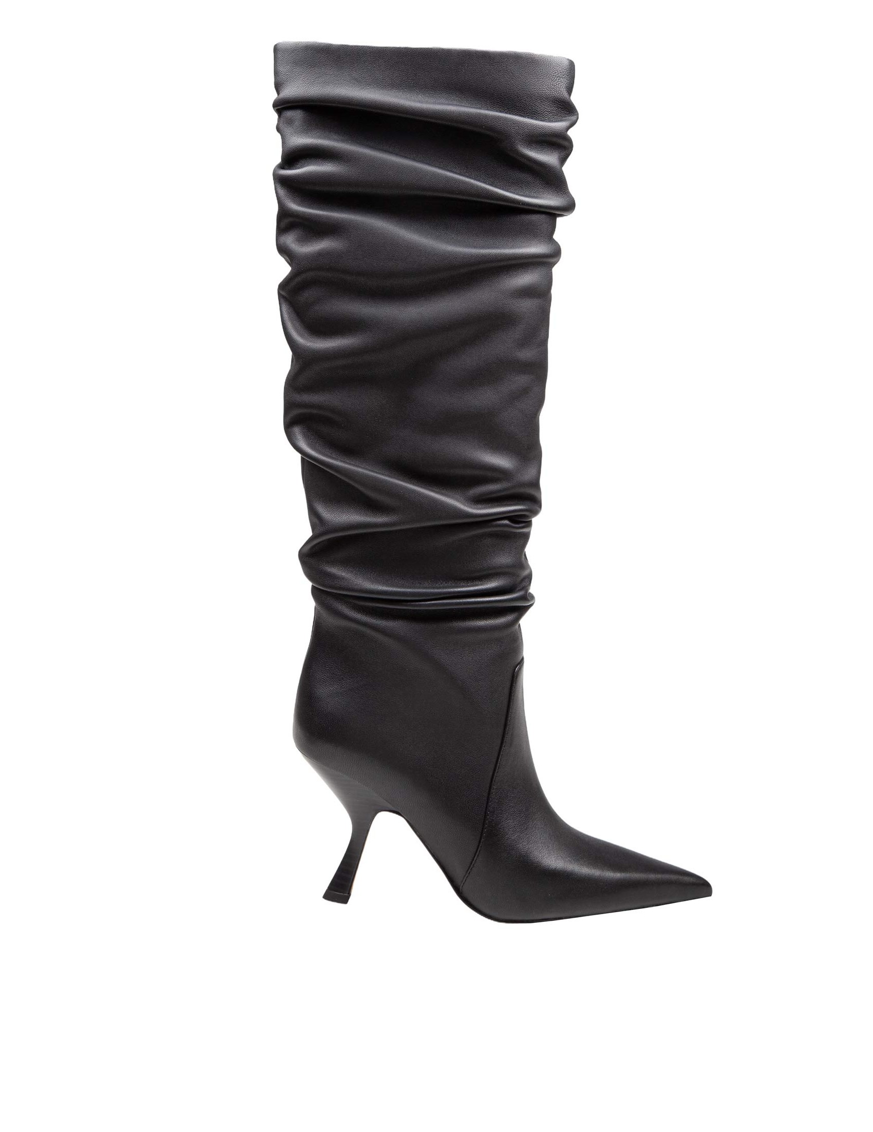 MICHAEL KORS LUNA BOOT IN BLACK LEATHER