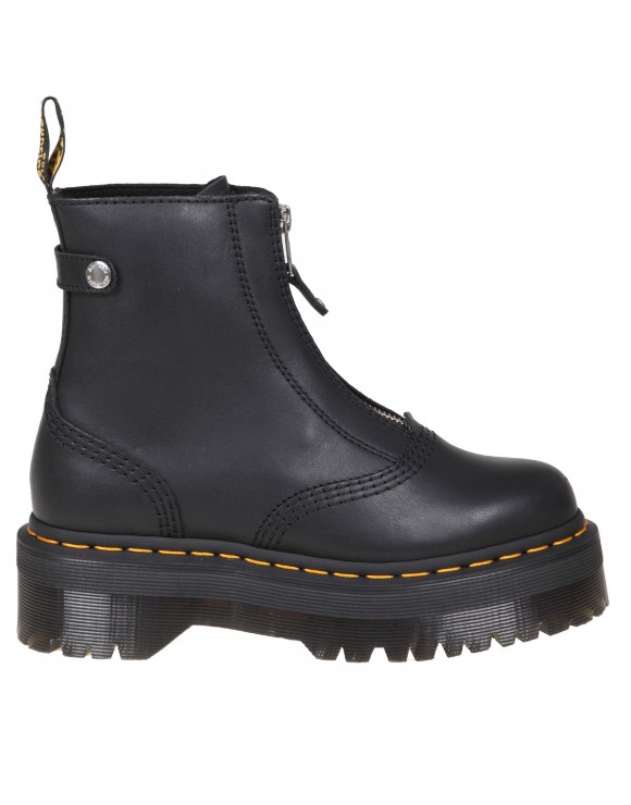 DR. MARTENS STIVALE JETTA IN PELLE COLORE NERO