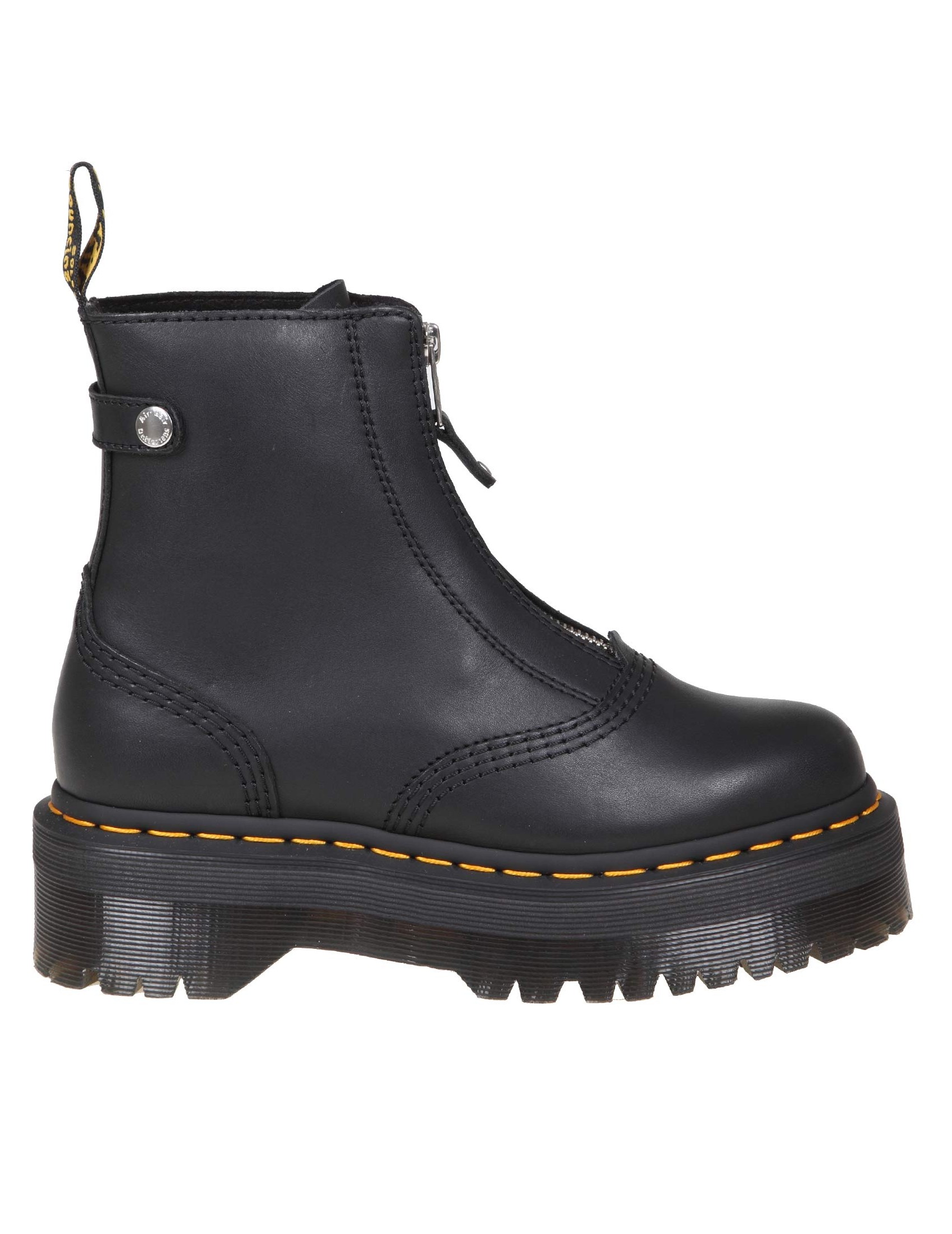 DR. MARTENS JETTA BOOTS IN SMOOTH LEATHER