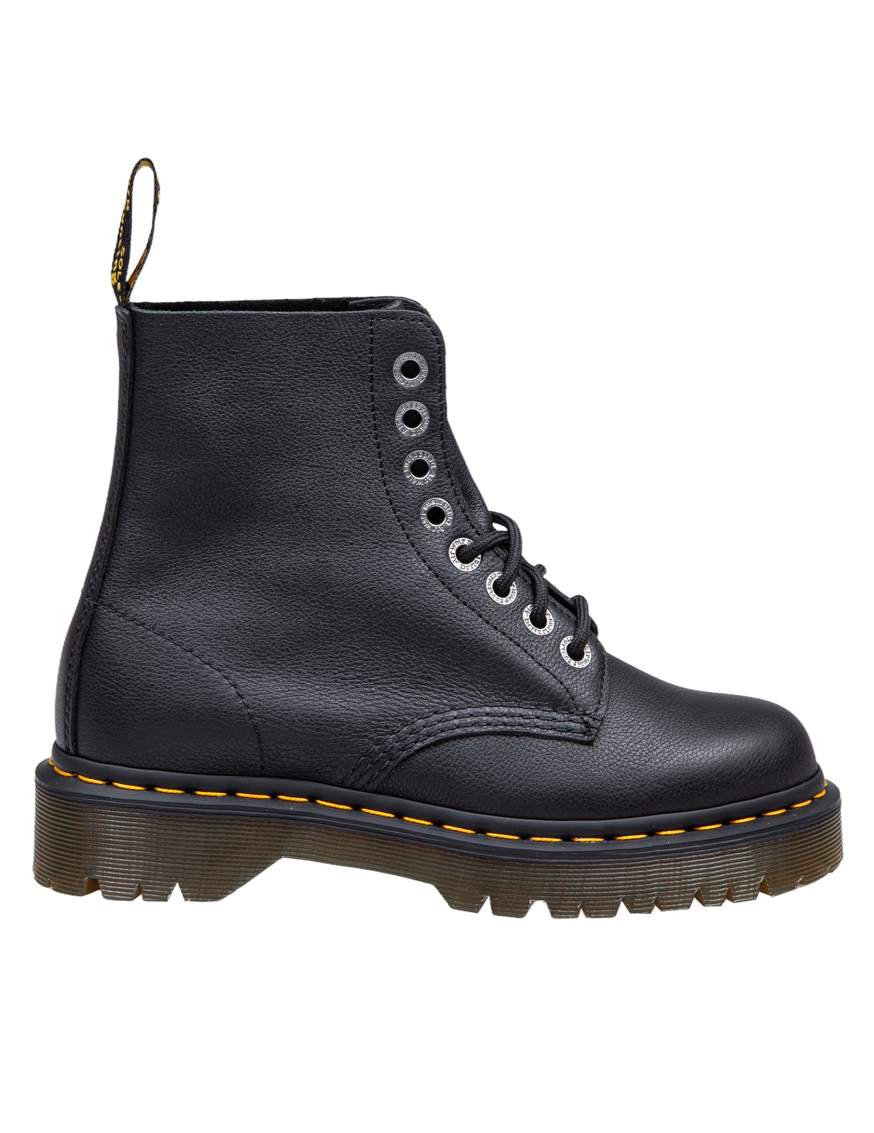 DR. MARTENS 1460 PASCAL BEX IN PELLE PISA COLORE NERO