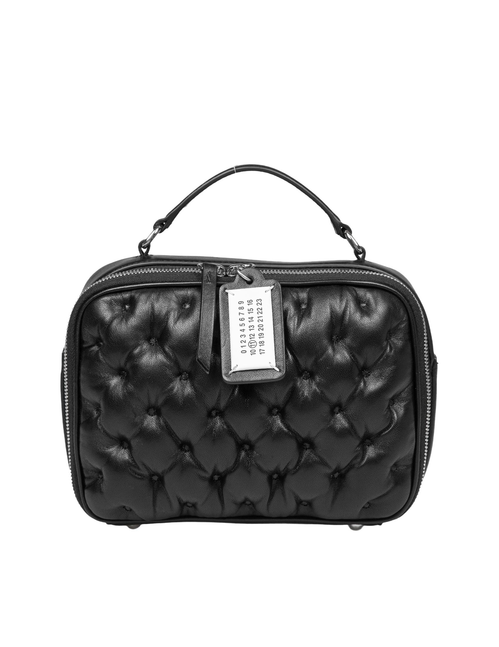 MAISON MARGIELA GLAM SLAM CAMERA BAG MEDIUM IN NAPPA COLORE NERO