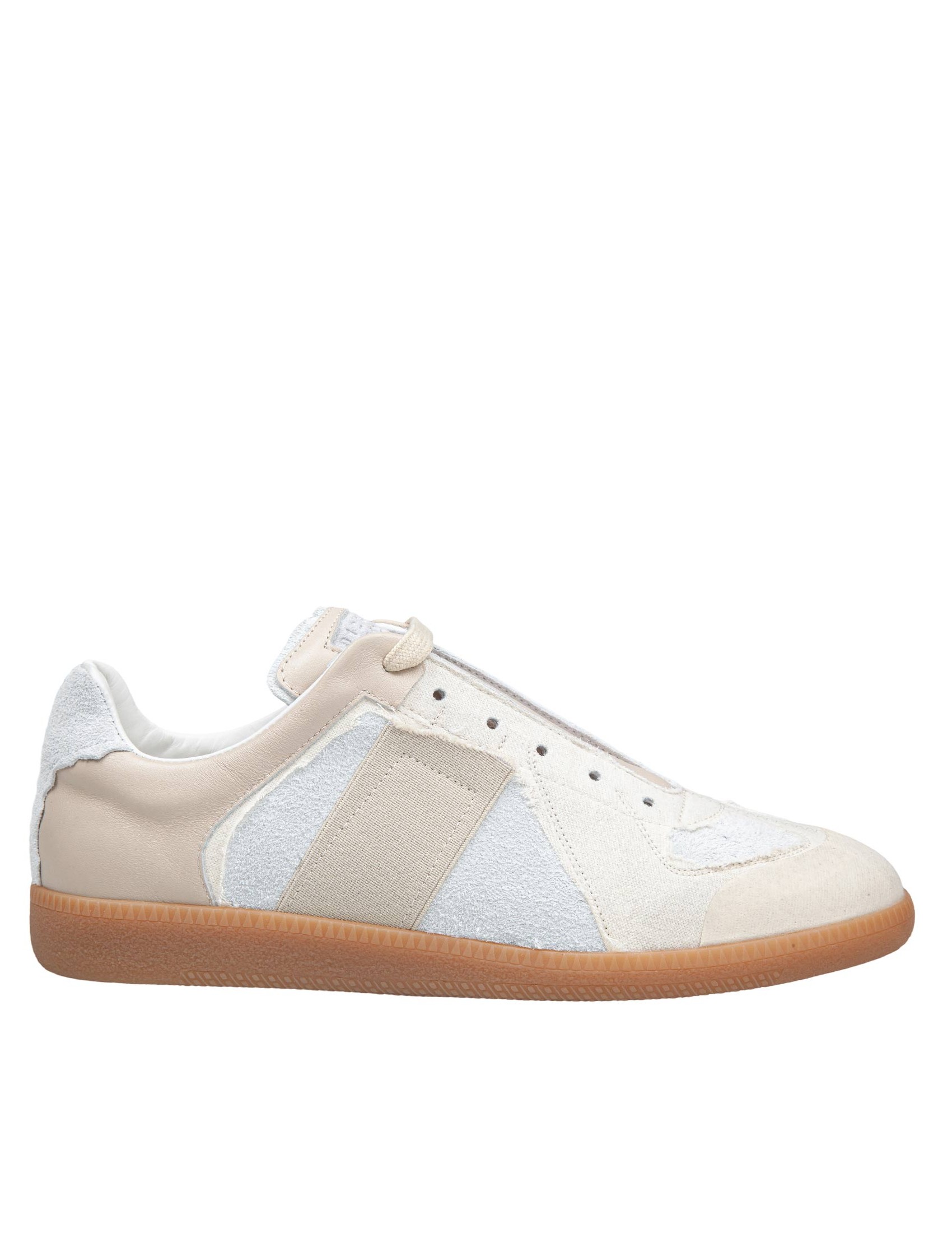 MAISON MARGIELA REPLICA SNEAKERS IN REVERSED SUEDE