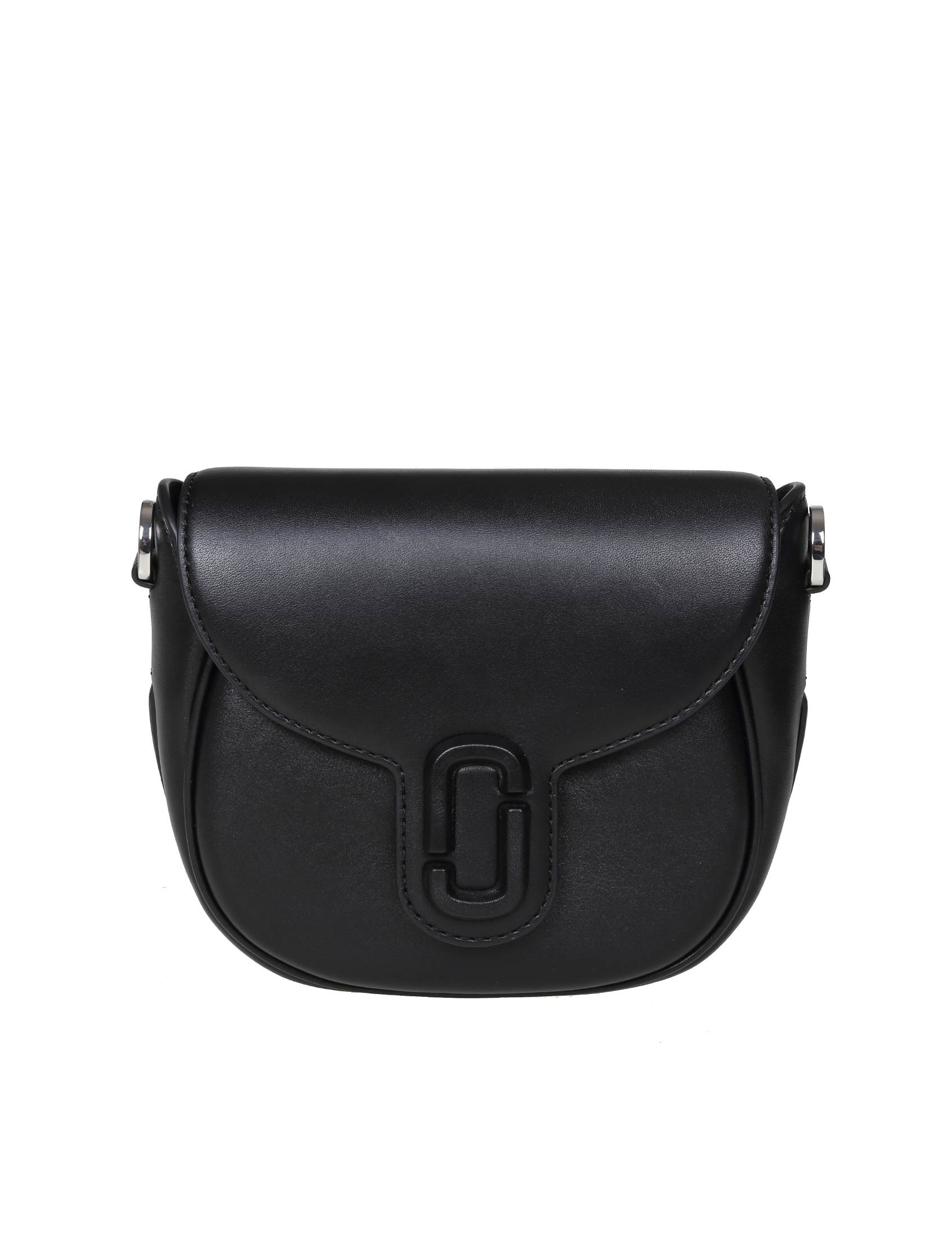 MARC JACOB THE SMALL SADDLE BAG IN PELLE COLORE NERO