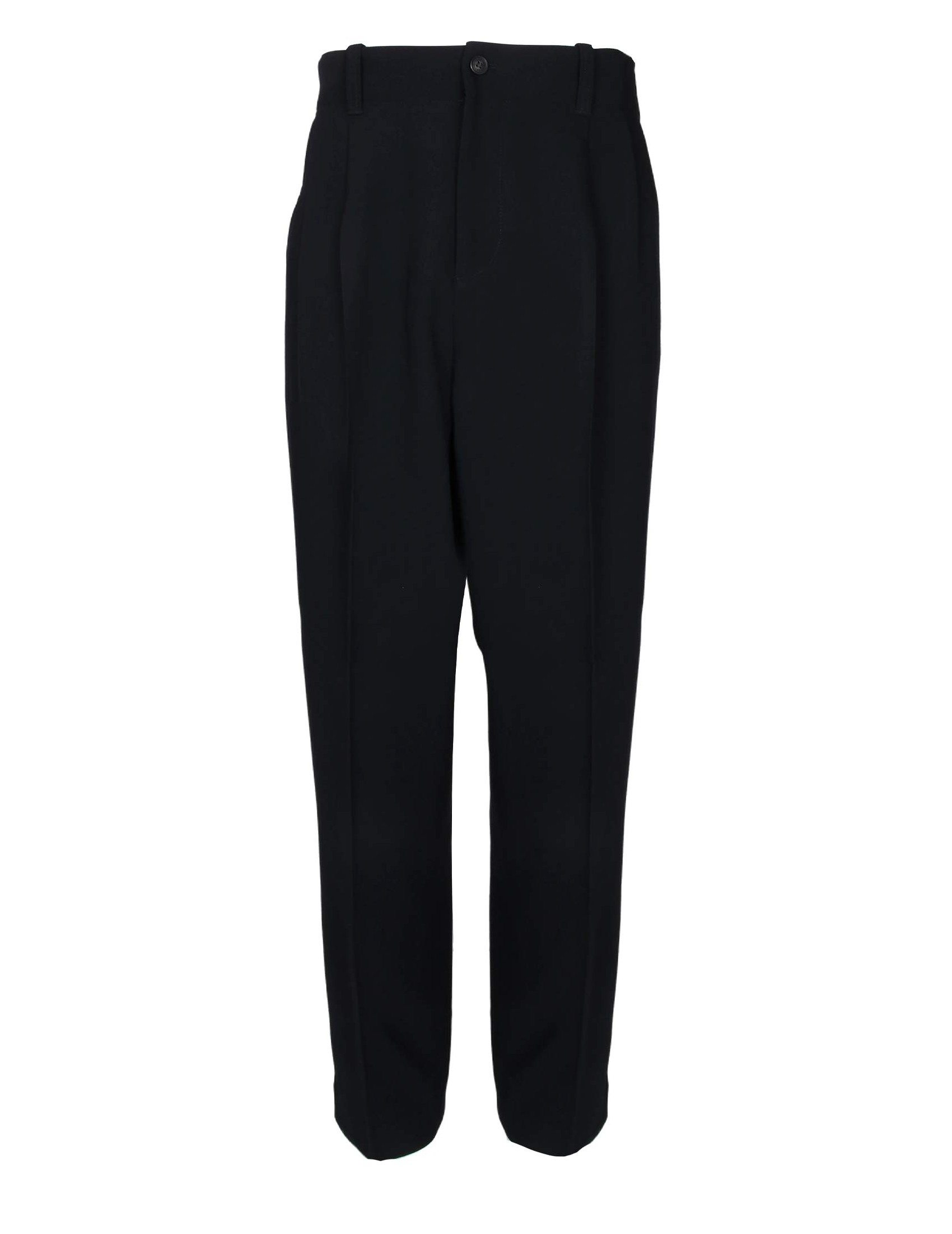 GOLDEN GOOSE PANTALONE SLACKS JOGGINGS IN VISCOSA COLORE NERO