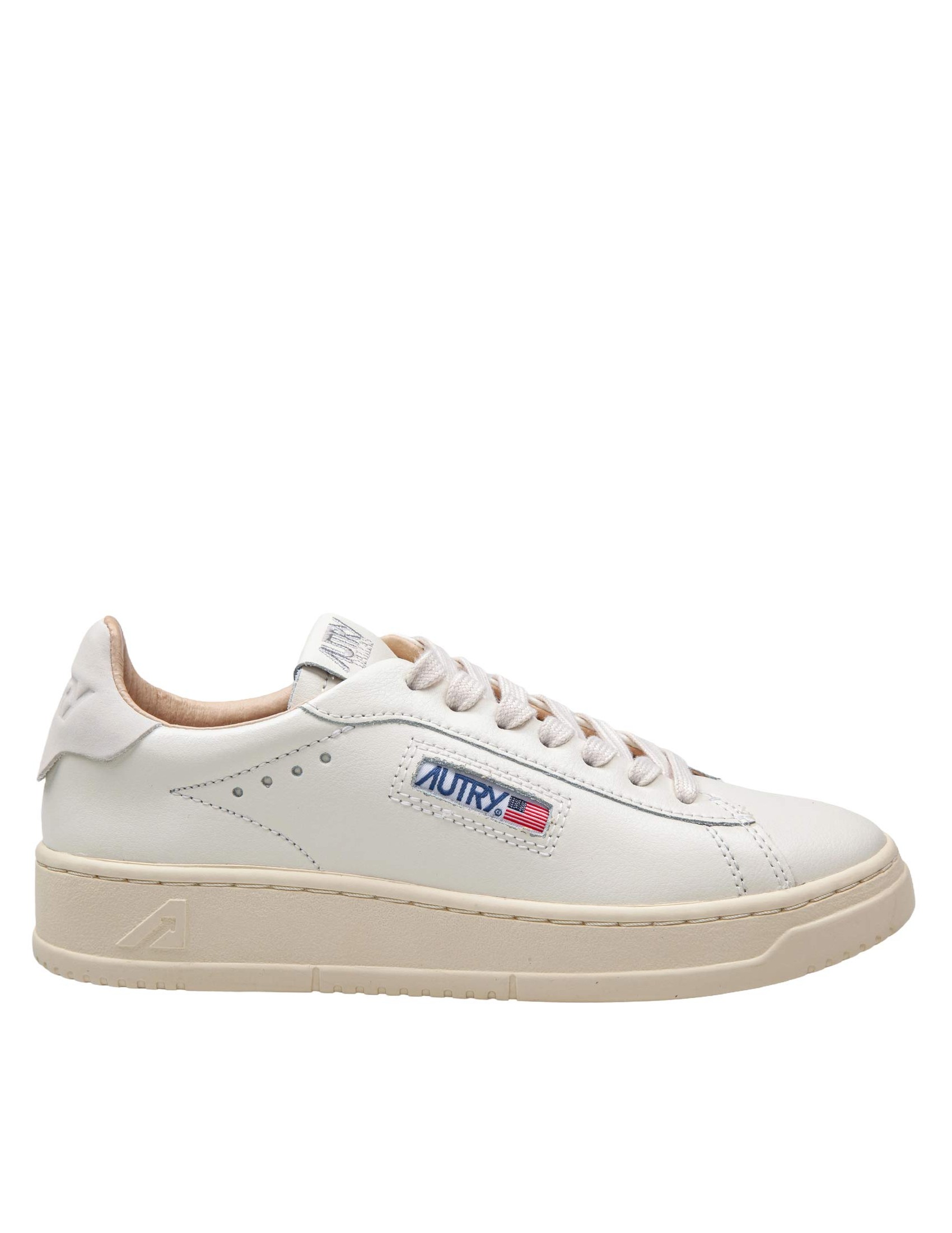 AUTRY DALLAS SNEAKERS IN WHITE LEATHER