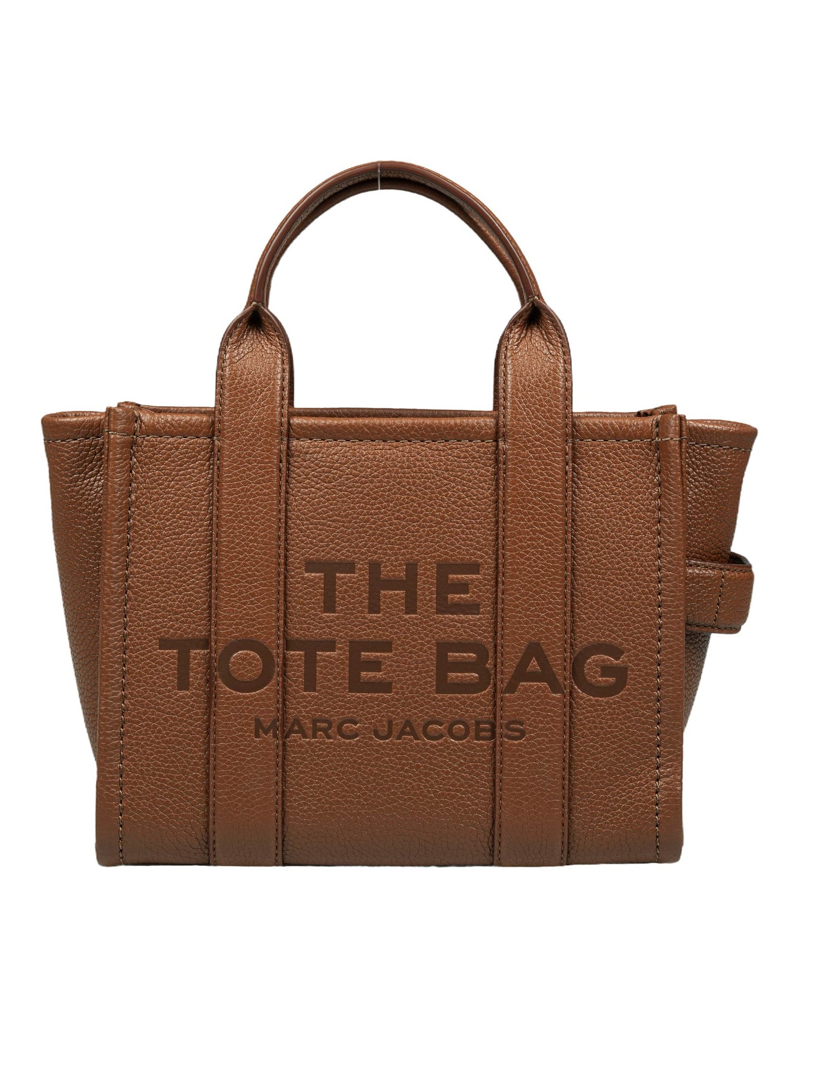 MARC JACOBS SMALL TOTE IN PELLE COLORE CUOIO