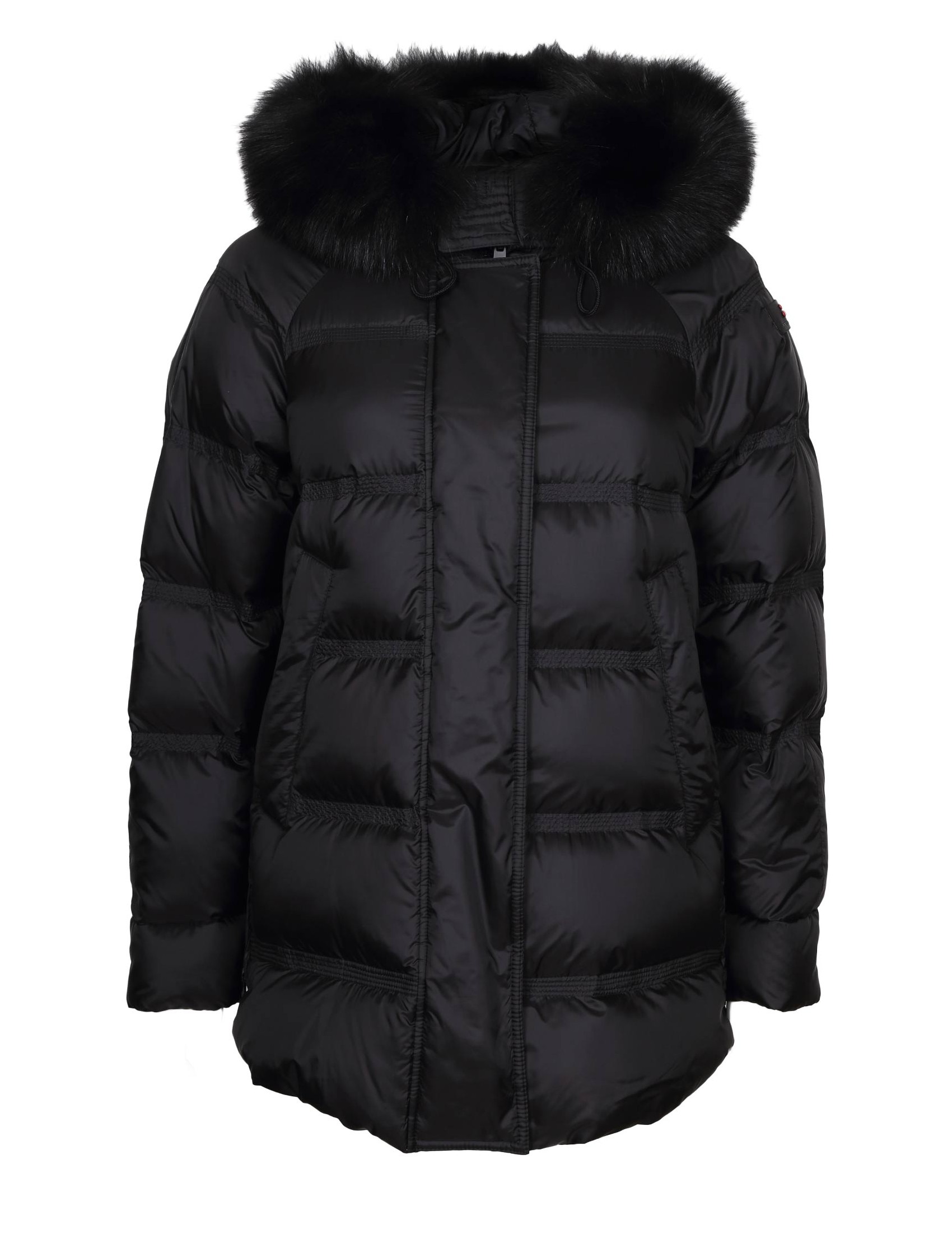 PEUTEREY PIUMINO TAKAN MQS 03 FUR COLORE NERO