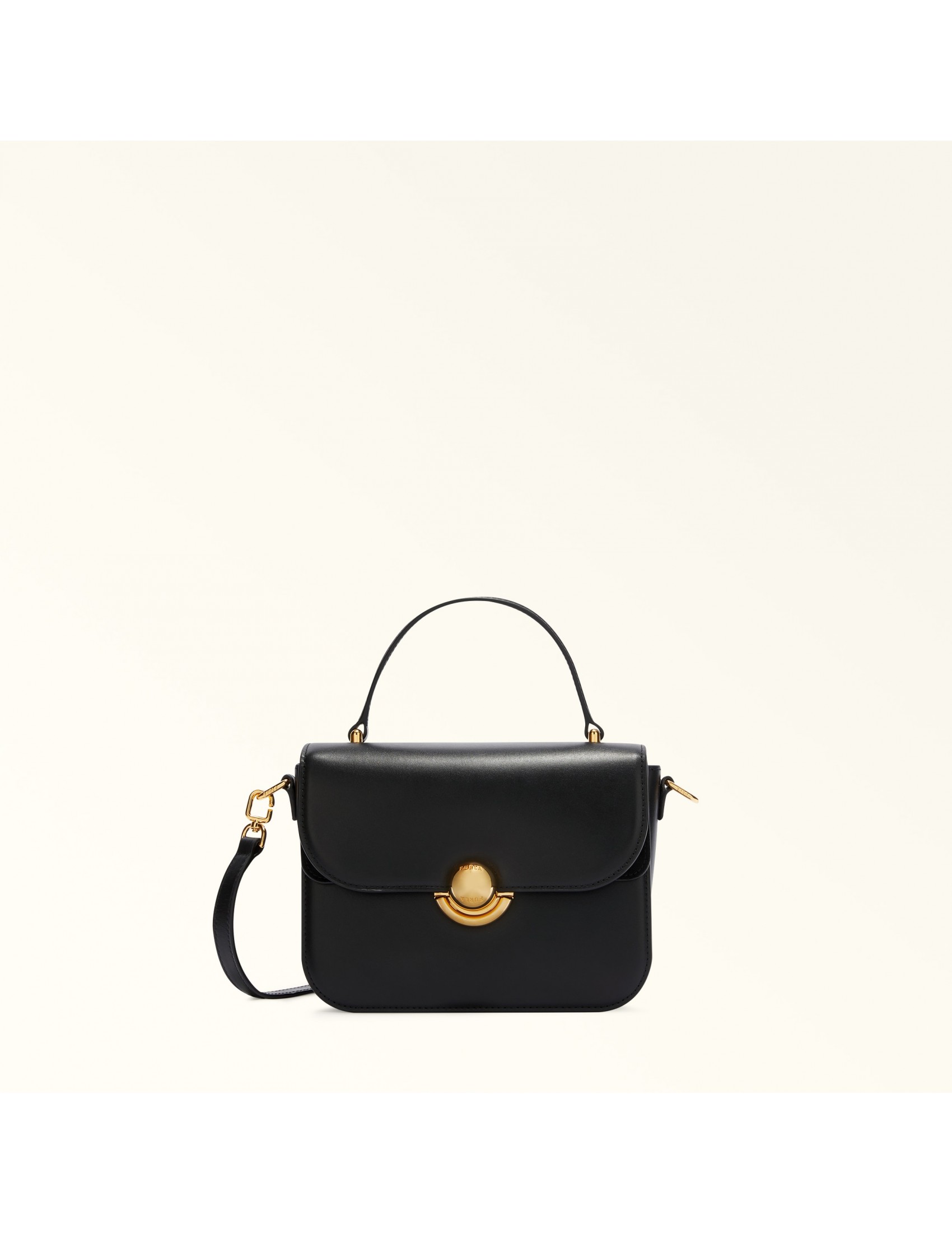 FURLA BORSA A MANO SFERA S IN PELLE COLORE NERO