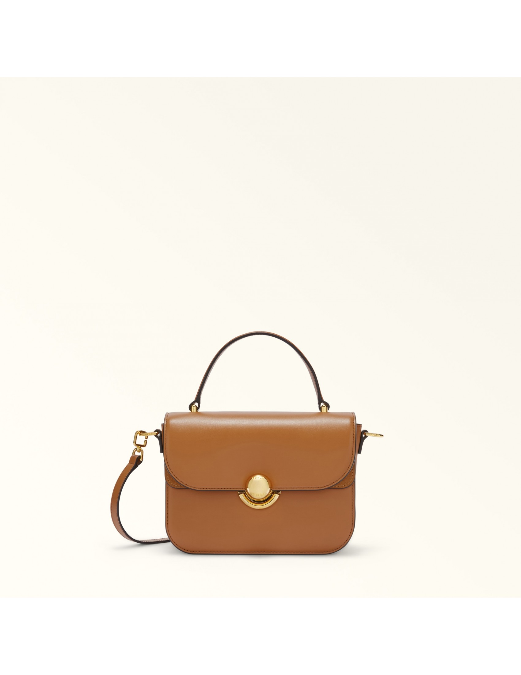 FURLA SFERA S HANDBAG IN LEATHER COLOR LEATHER