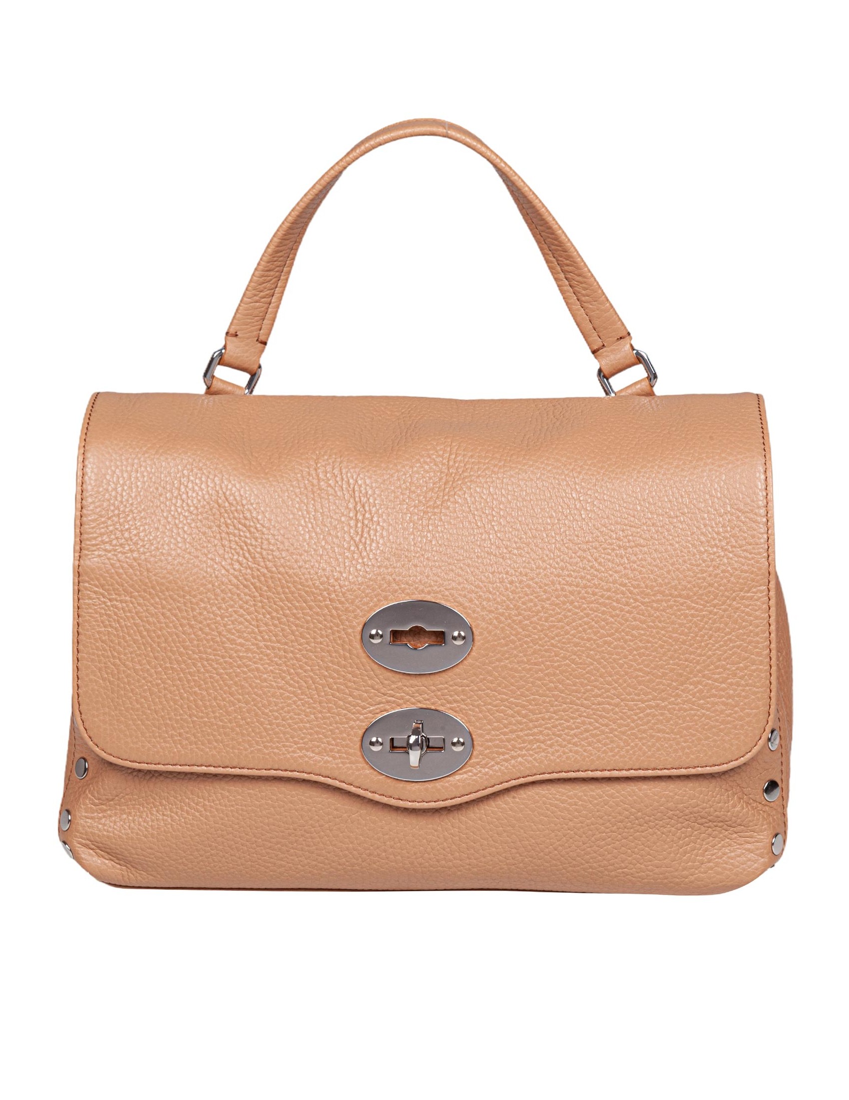 ZANELLATO BORSA POSTINA DAILY GIORNO M IN PELLE COLORE BROWN CANTUCCI