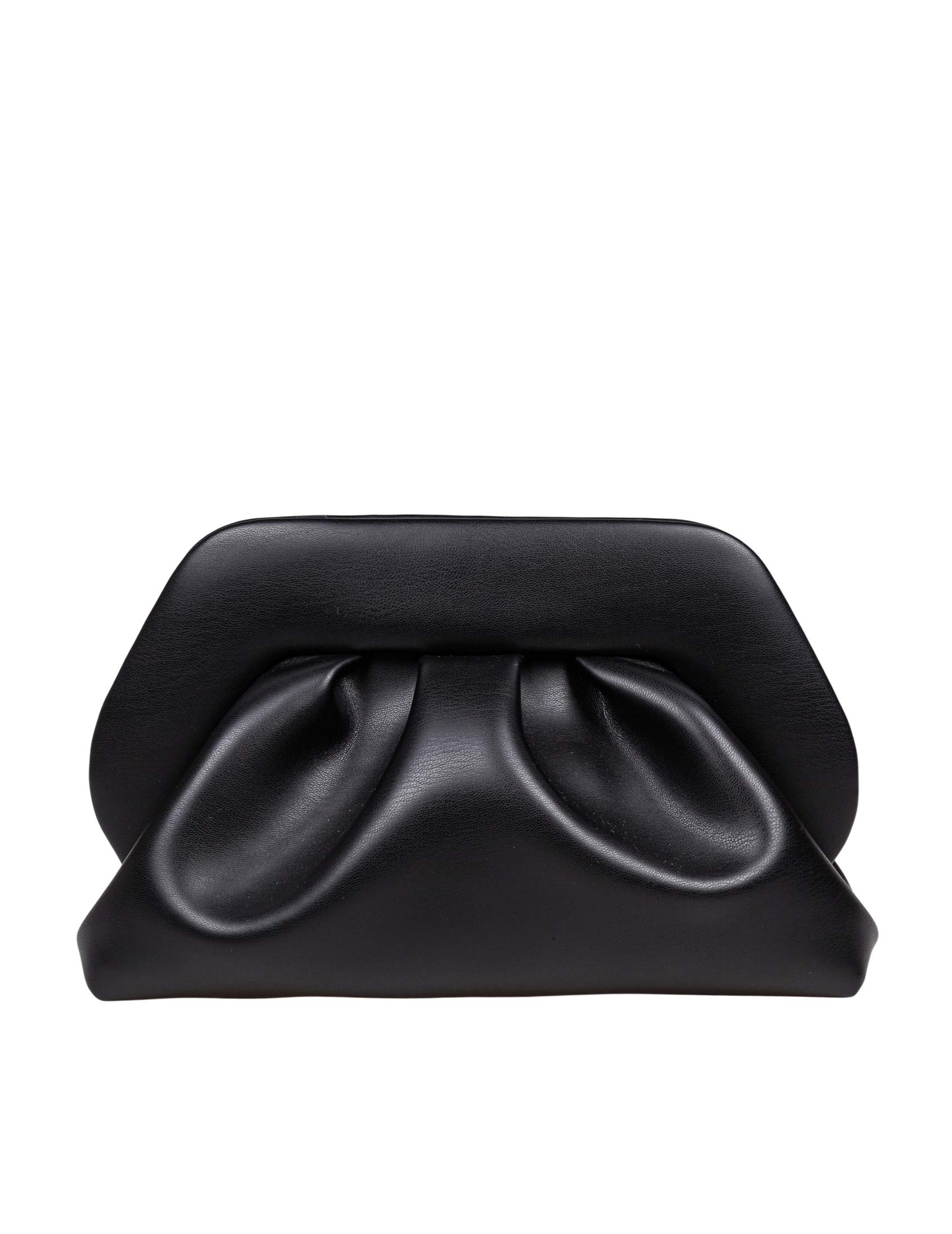 THEMOIRè POCHETTE IN TESSUTO VEGANO COLORE NERO