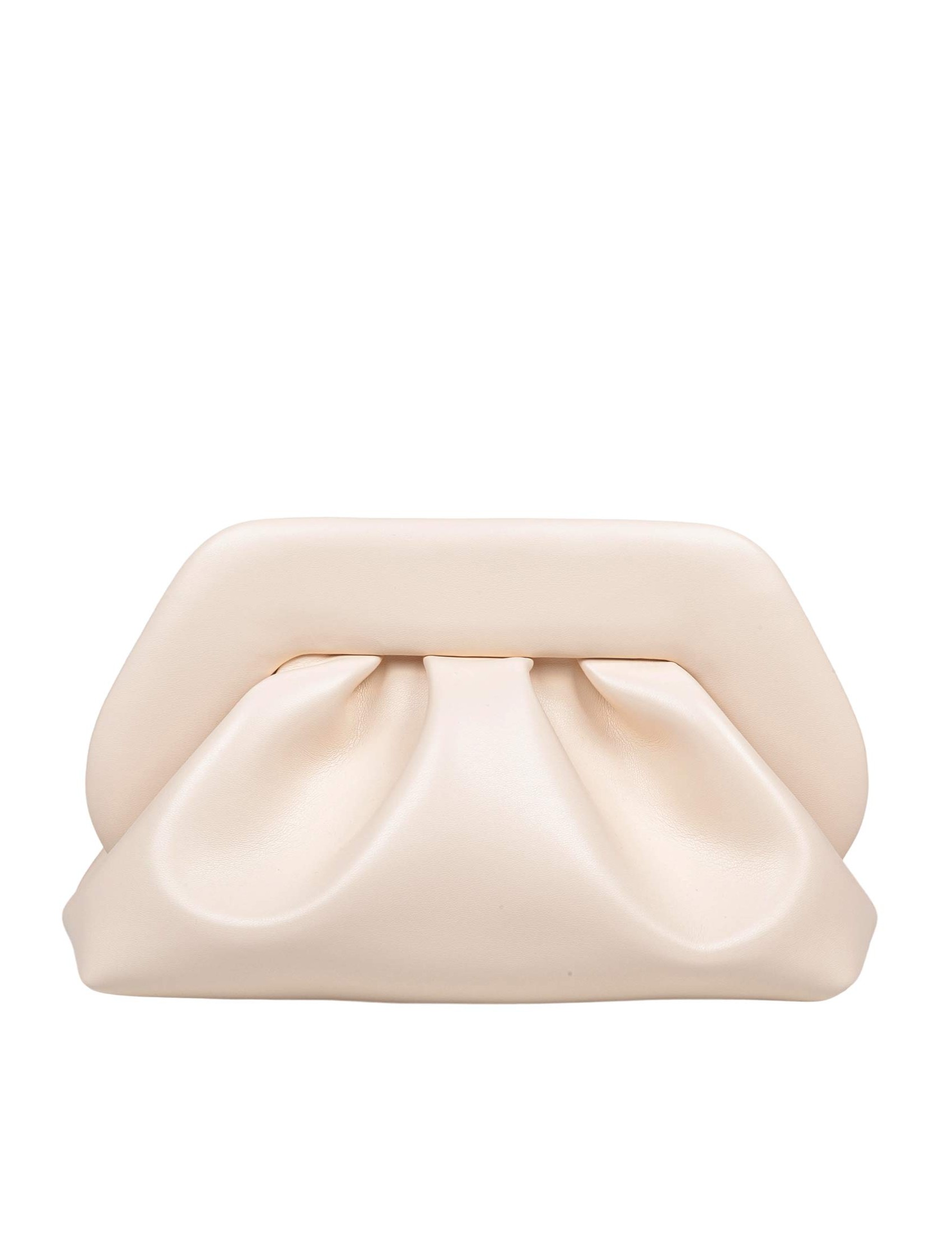 THEMOIRè VEGAN FABRIC CLUTCH SHELL COLOR