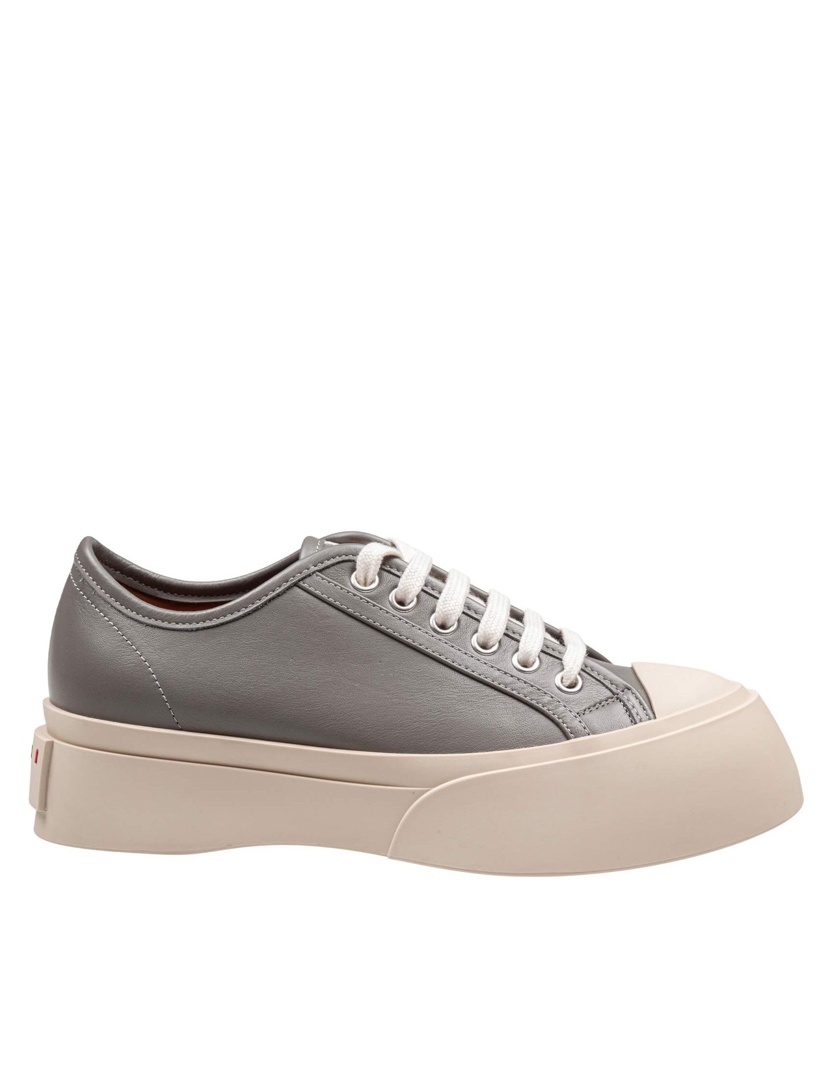 MARNI PABLO SNEAKERS IN NAPPA COLOR GREY