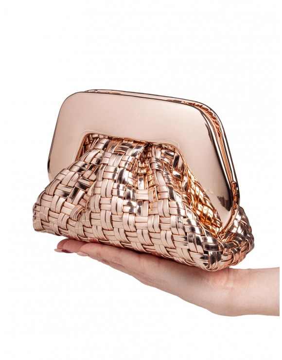 Komarov Textured Fabric Clutch Purse hotsell